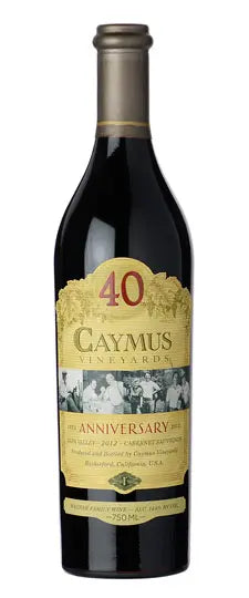 2012 Caymus Napa Valley Cabernet, 40th Aniversary