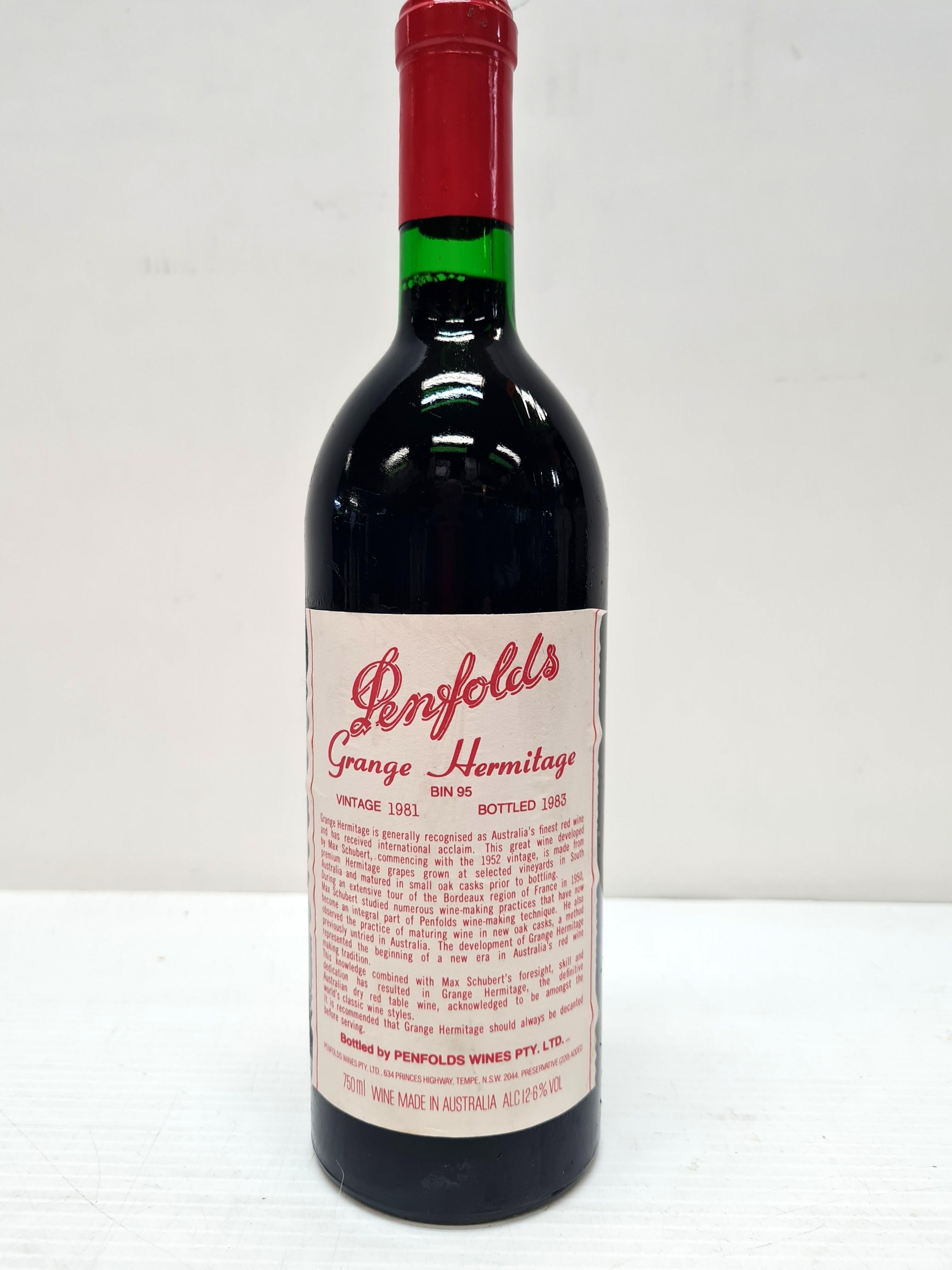 1981 Penfold's Grange Bin 95