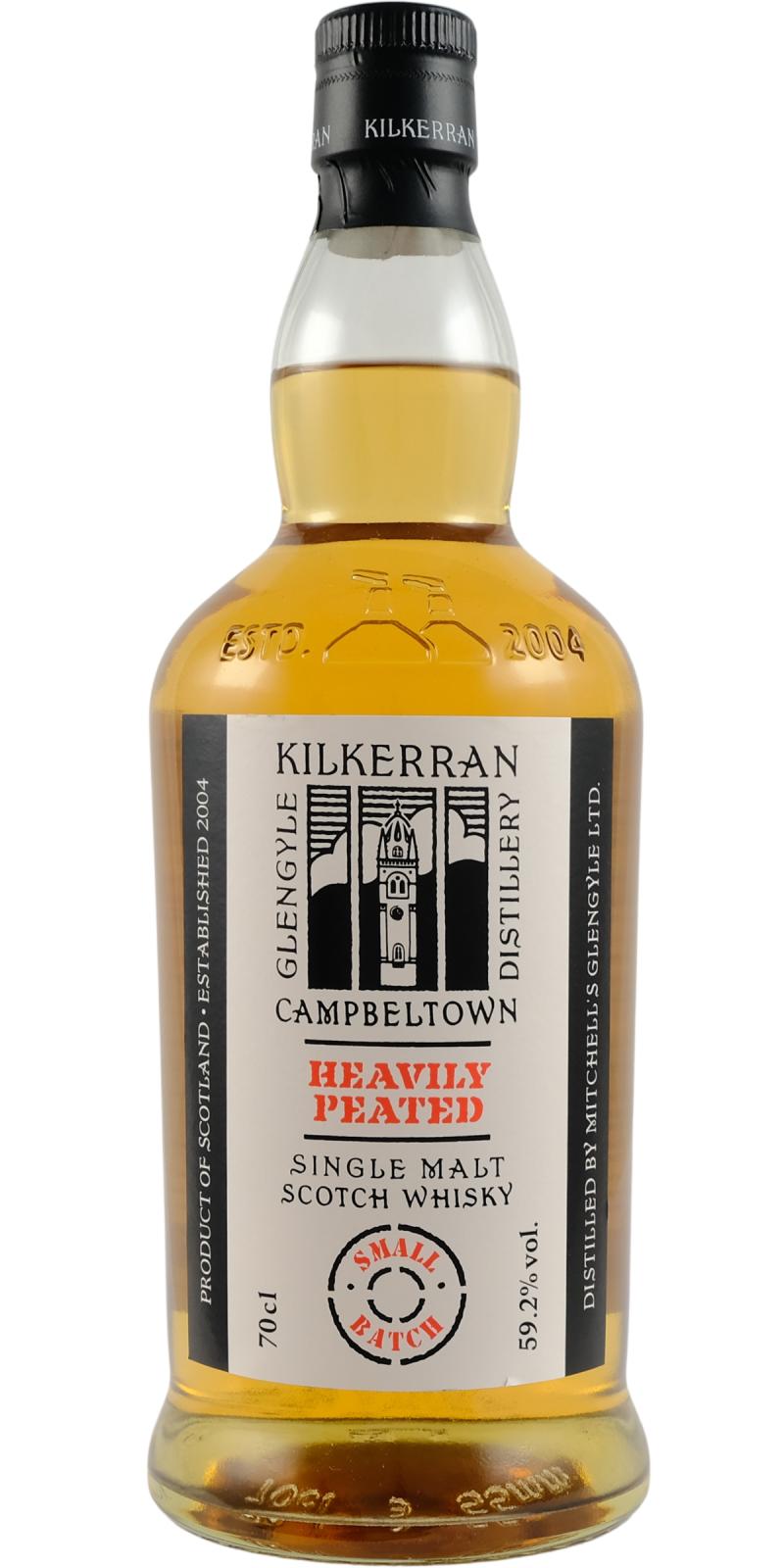 Kilkerran Batch #9 Heavily Peated Single Malt