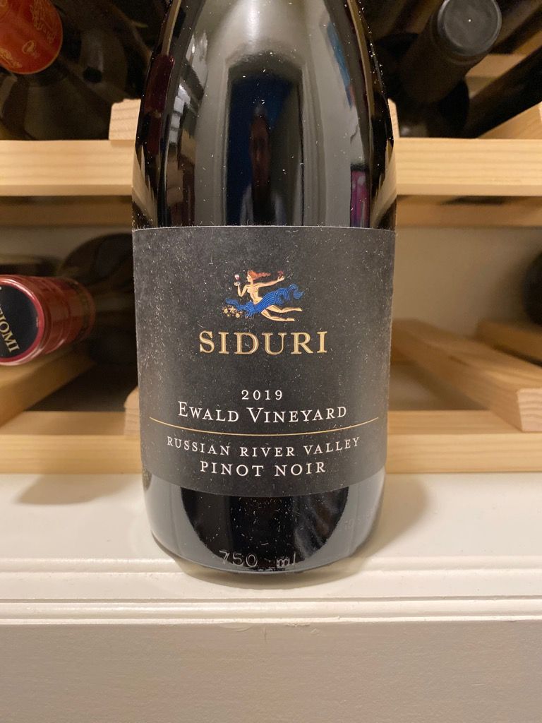 2019 Siduri Ewald Vineyard Pinot Noir, Russian Riv