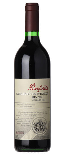 1998 Penfolds Bin 707 Cabernet Sauvignon