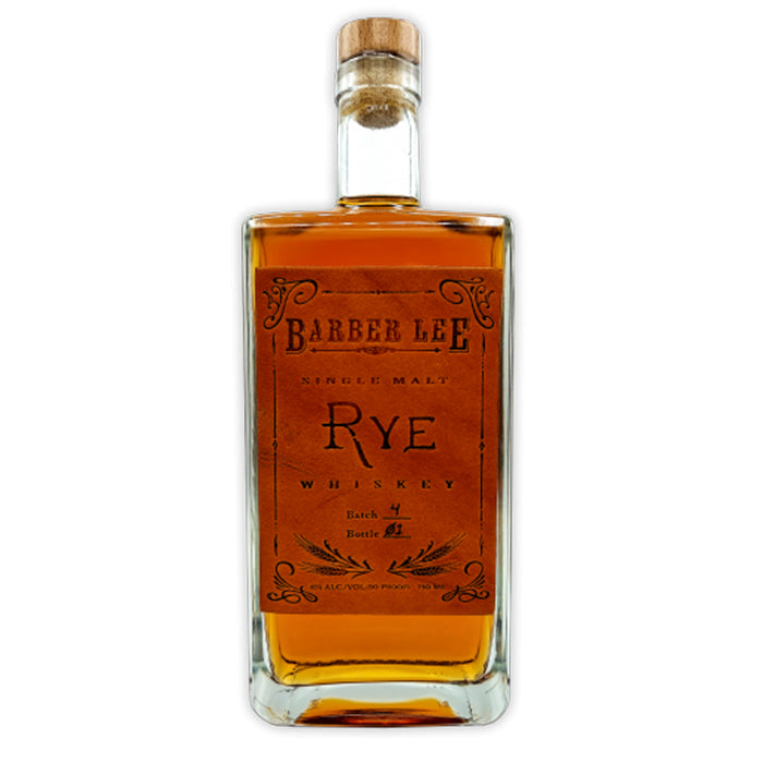 Barber Lee Rye Straight Single Malt Whiskey