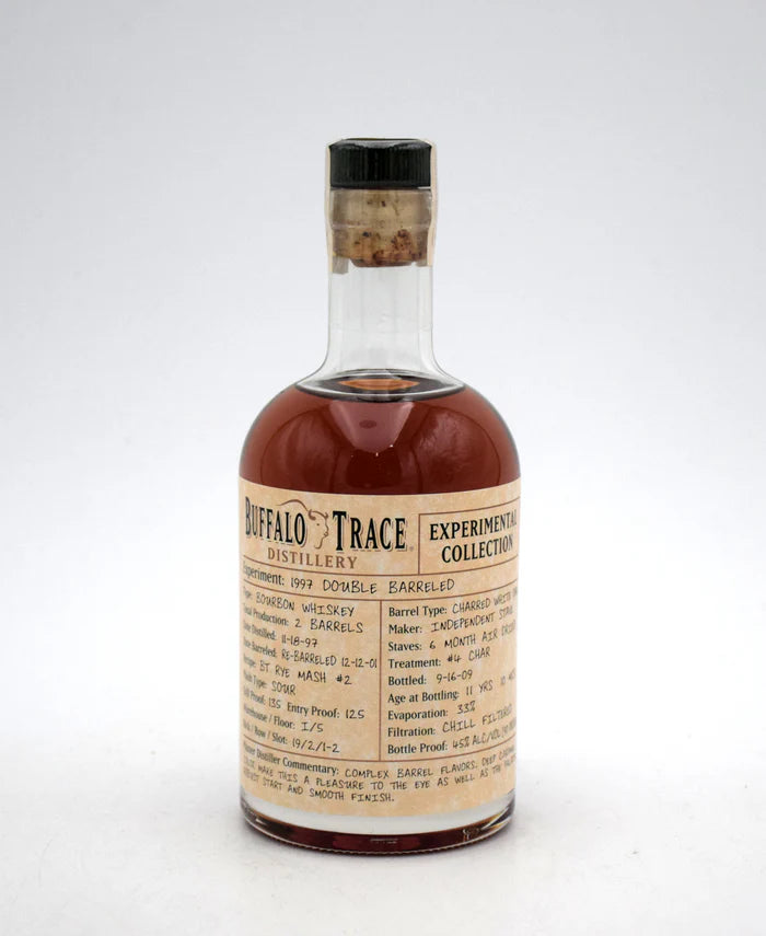 1997 Buffalo Trace "Double Barreled" Experimental Collection Bourbon, 375ml