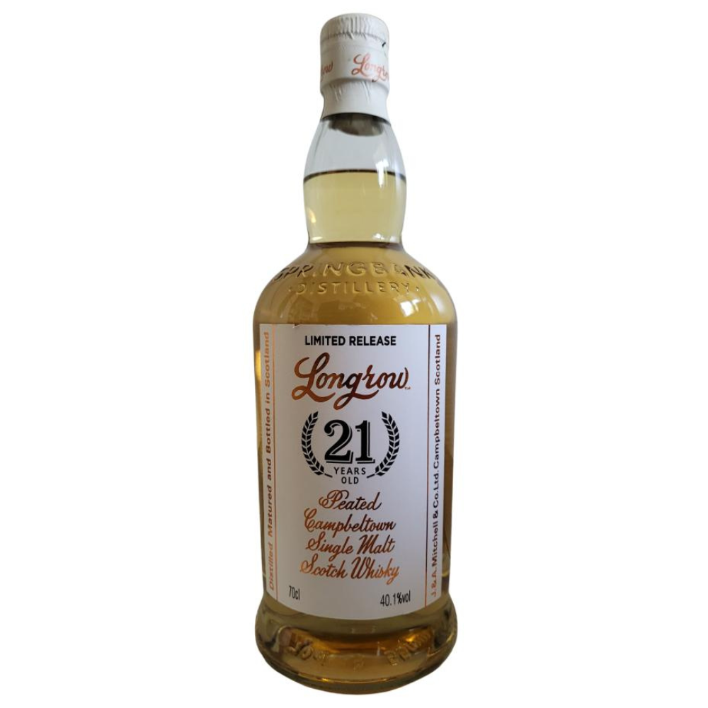 Longrow 21yr, 40.1% Peated Single Malt