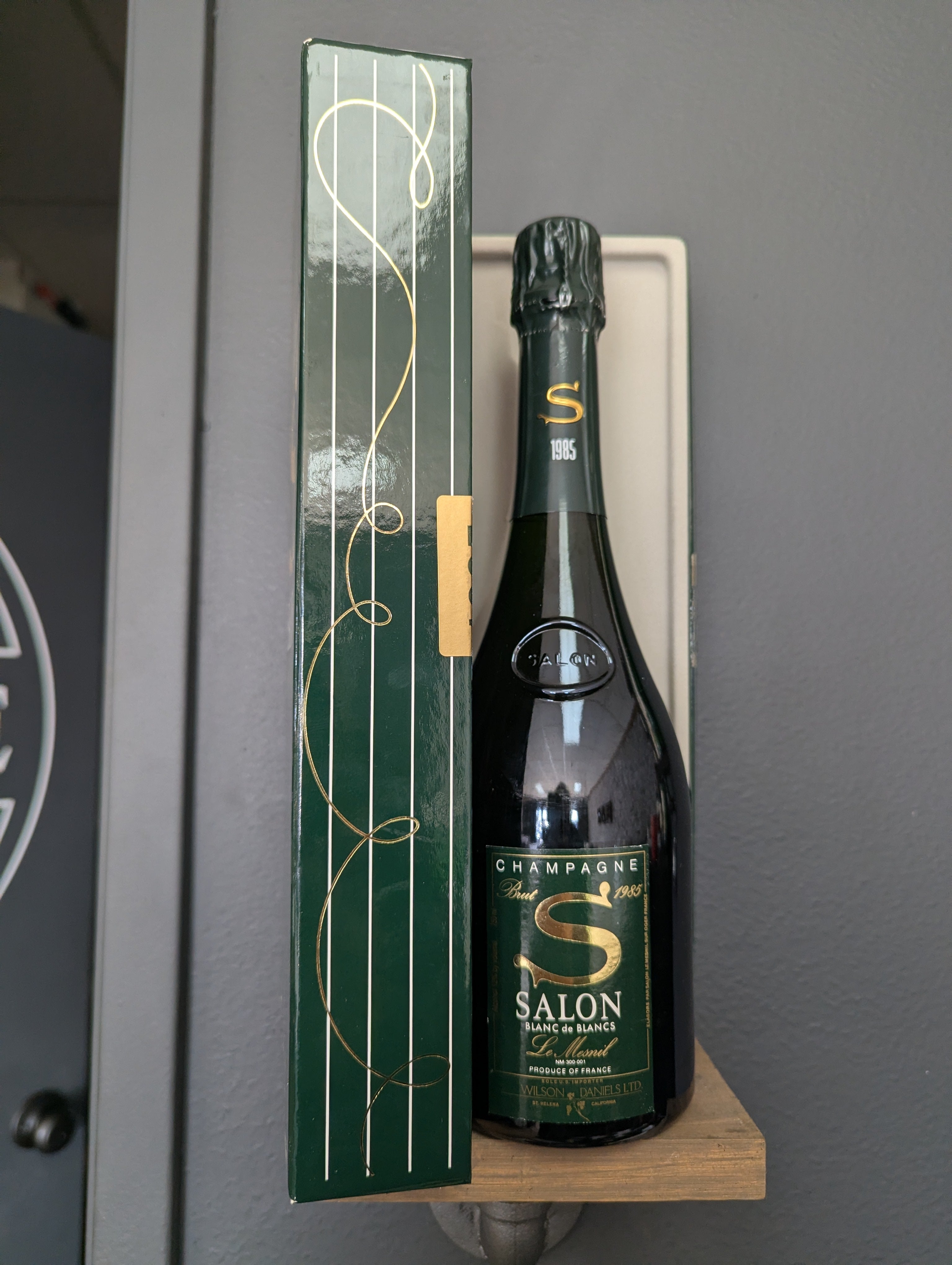 1985 Salon Cuvee S Le Mesnil Blanc de Blancs Brut