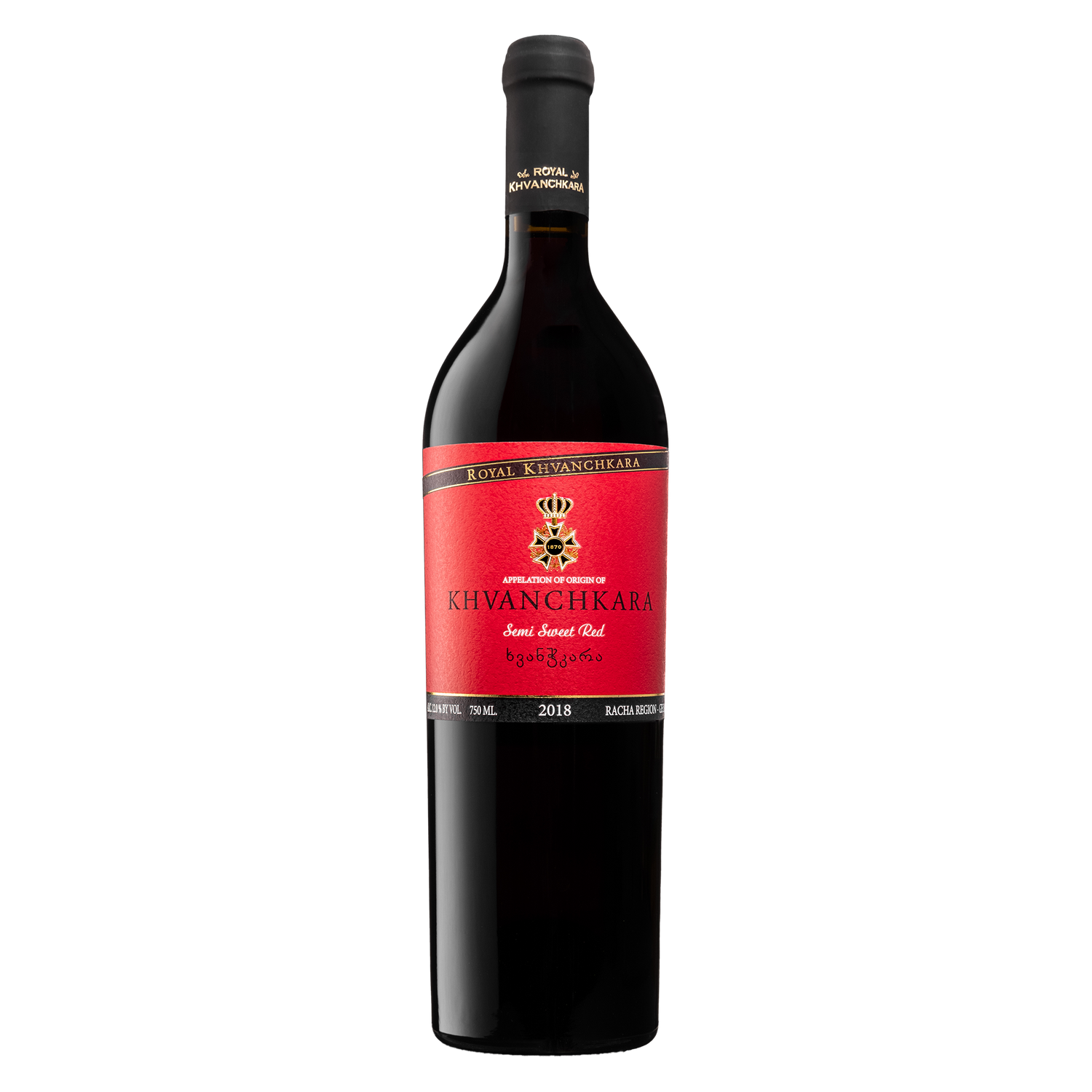 2018 Khvanchkara Semi-Sweet Red