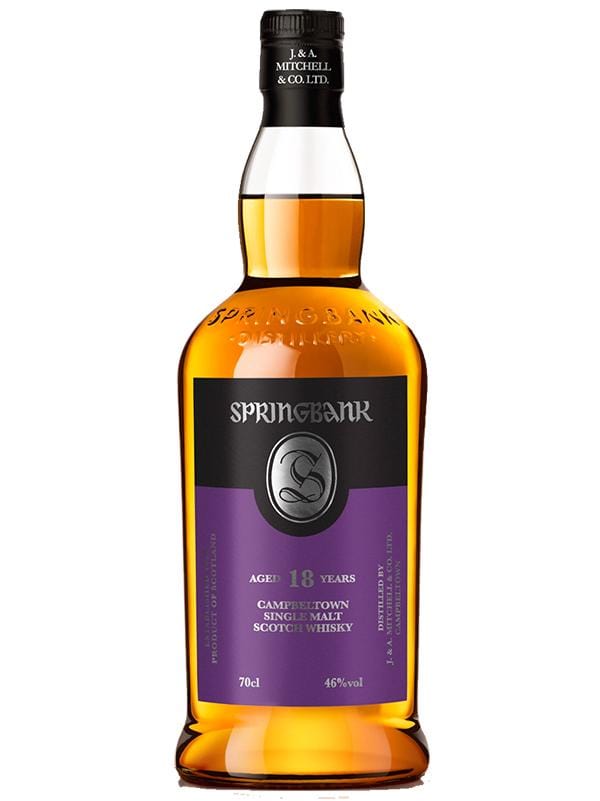 Springbank 18 Year Single Malt Scotch