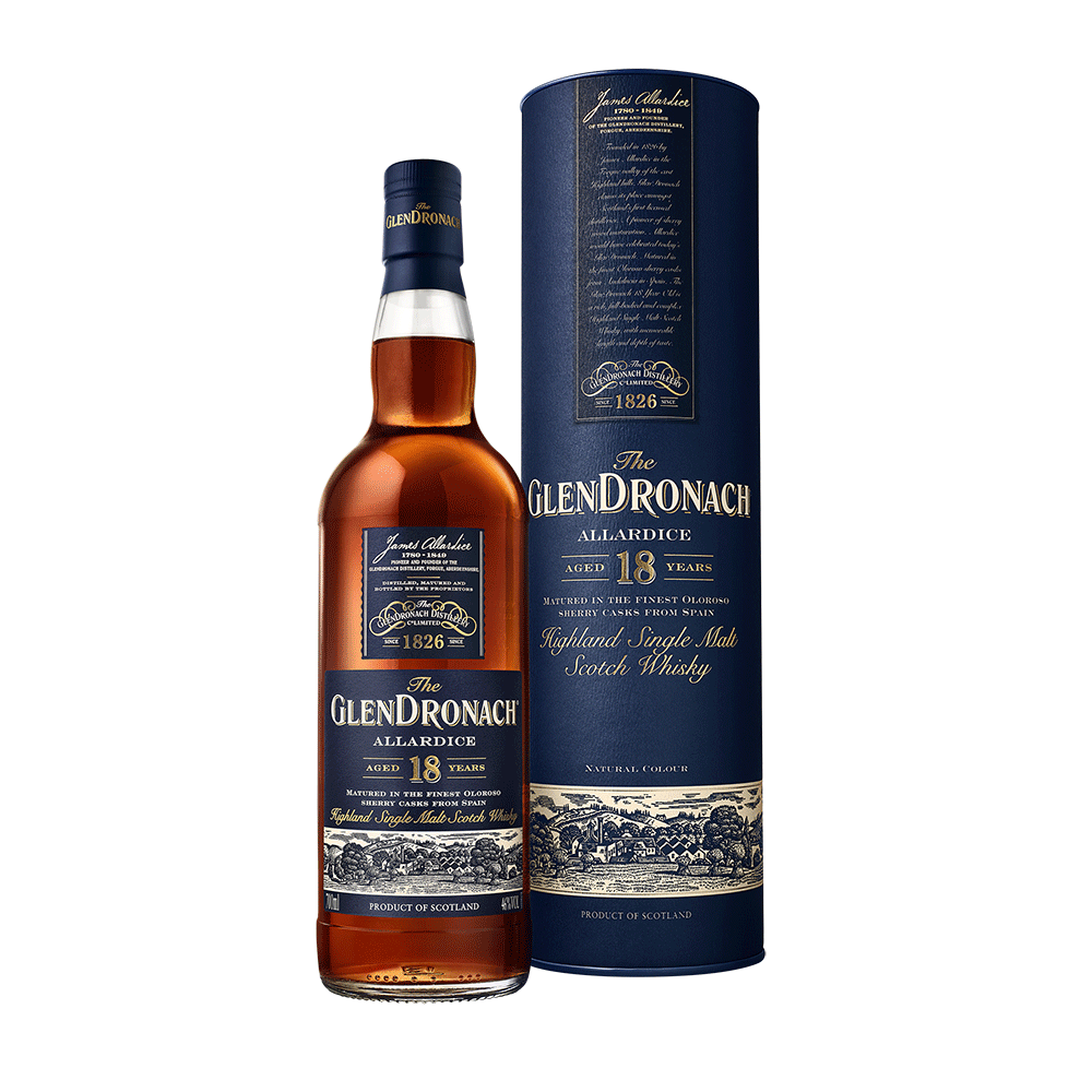 メーカー正規品GLENDRONACH ALLARDICE 18年 パッケージ付き Glendronach 18 Year Allardice – shop-silverlakewine
