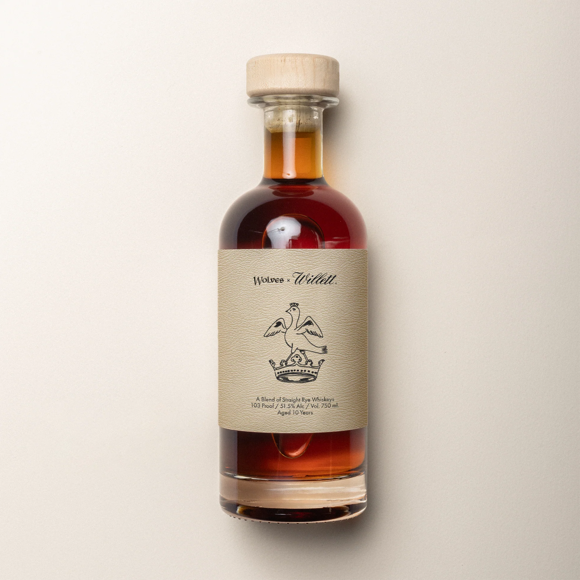 Wolves X Willett Rye 10 yr Batch 3, 51.5%