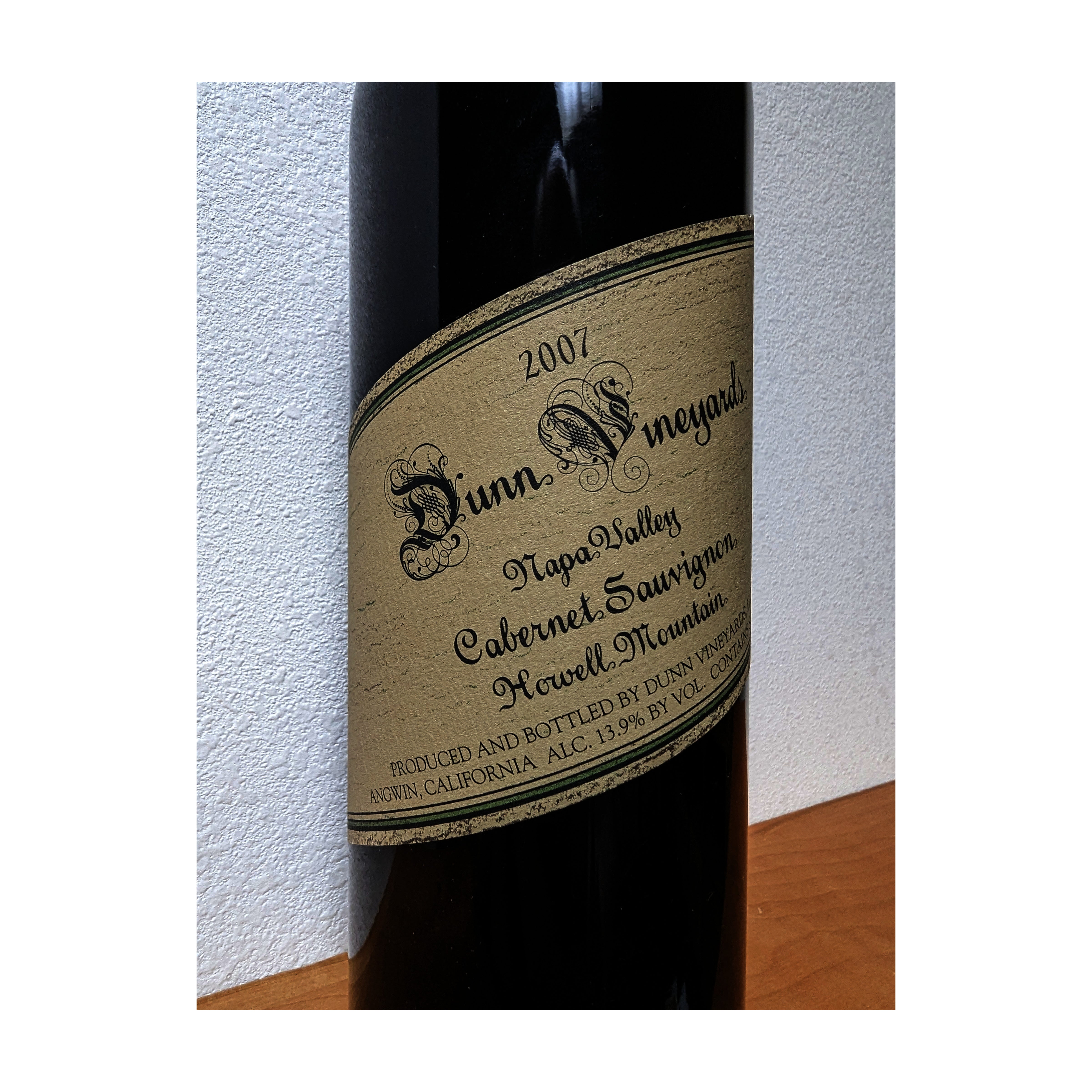 2007 Dunn, Cabernet, Howell Mountain, Napa