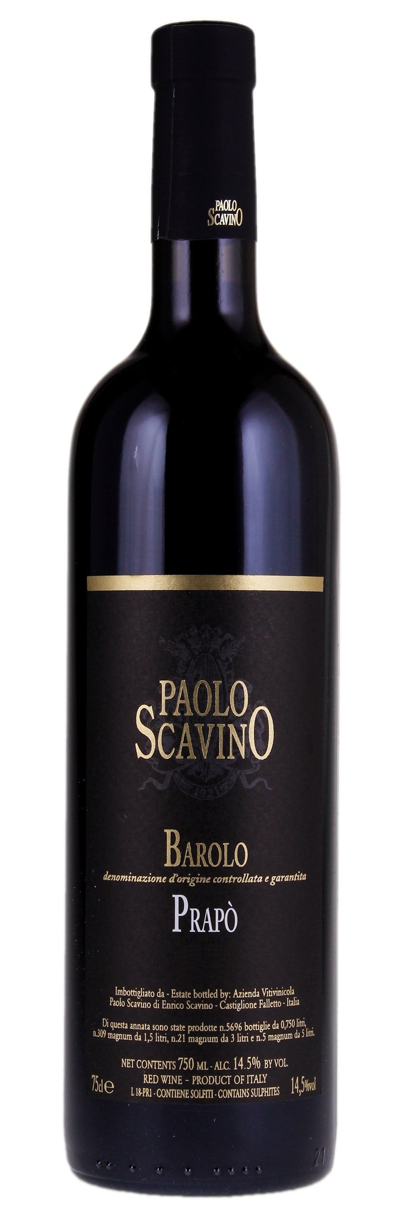 2020 Paolo Scavino Prapo Barolo