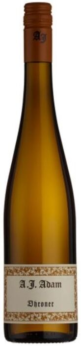 2022 A J Adam Dhroner Riesling Trocken