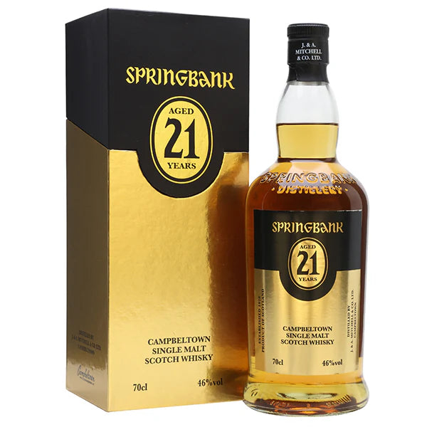 SPRINGBANK 21年 ウイスキー 700ml Springbank 21 Year Single Malt Scotch, 700ml