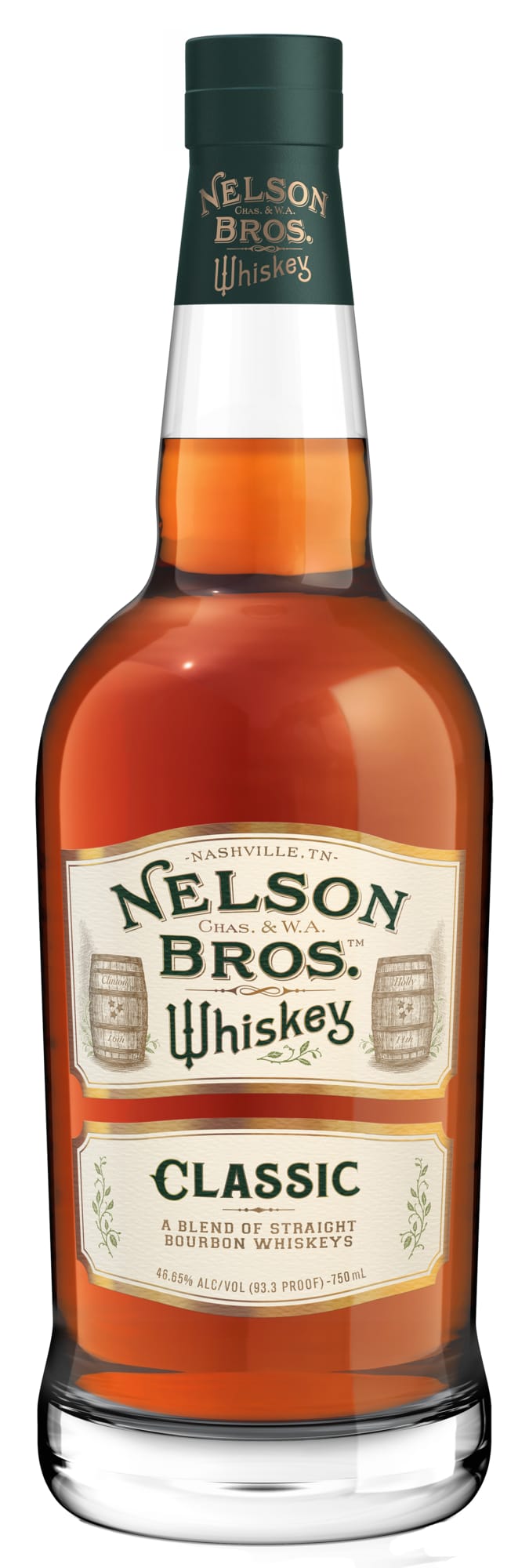 Nelson Bros., Classic, Straight Bourbon Whiskeys,