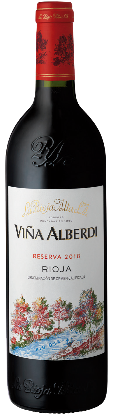 2018 Vina Alberdi, Rioja Alta, Reserva