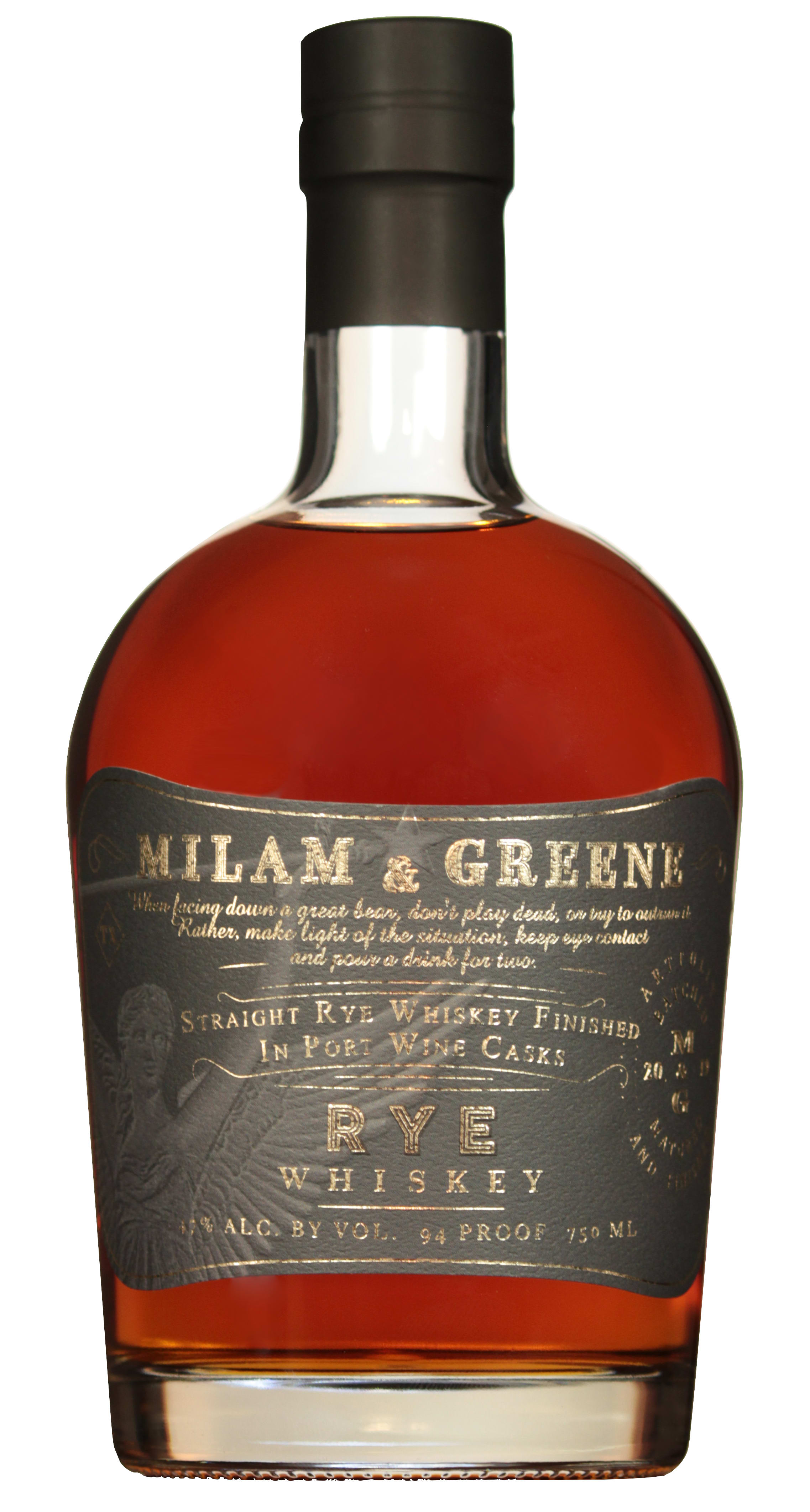 Milam & Greene, Rye, Port Casks