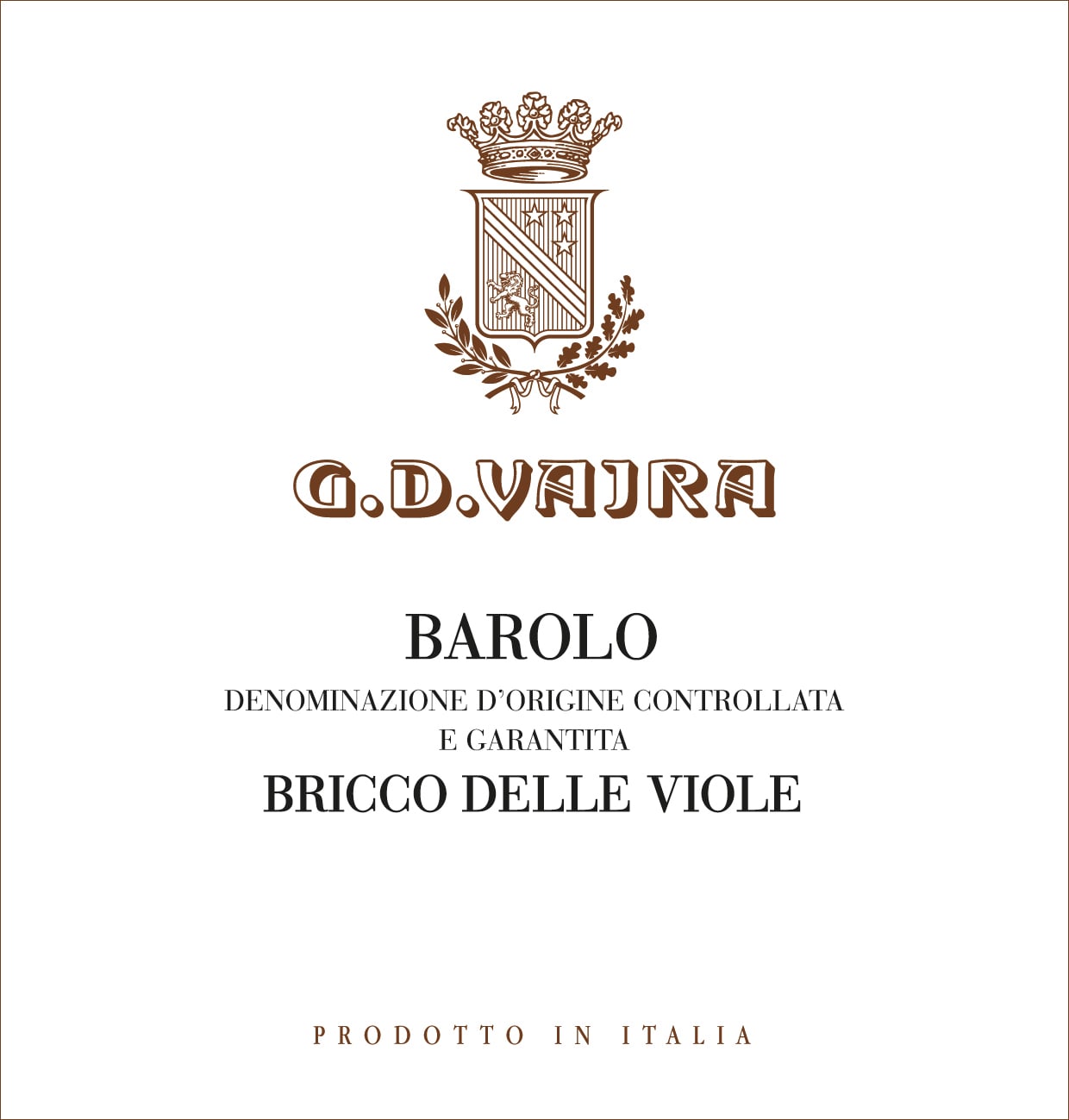 2019 G.D. Vajra Bricco Delle Viole Barolo