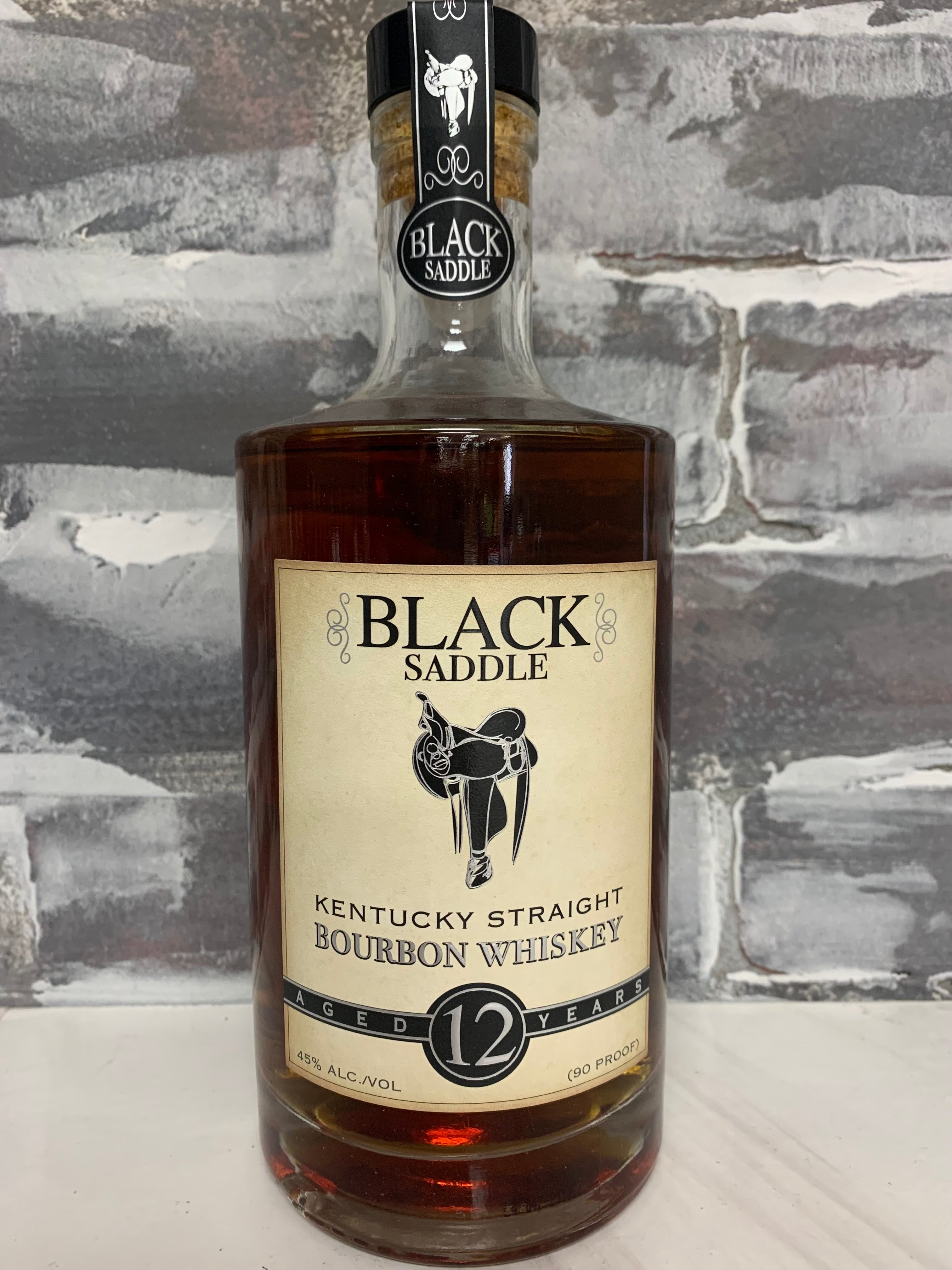Black Saddle, 12 Year, Kentucky Straight Bourbon