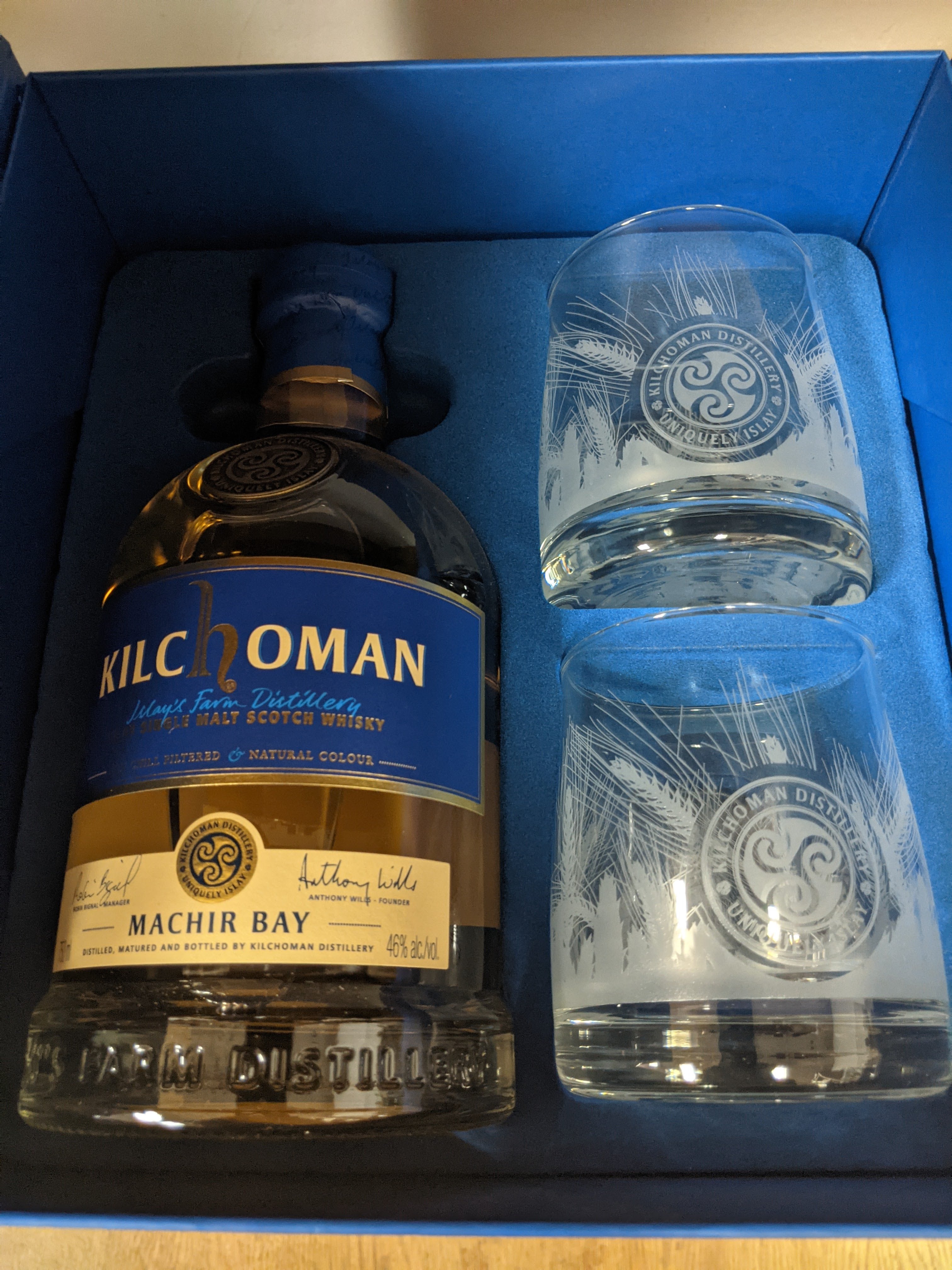 Kilchoman, Machir Bay Gift Pack, Islay Single Malt