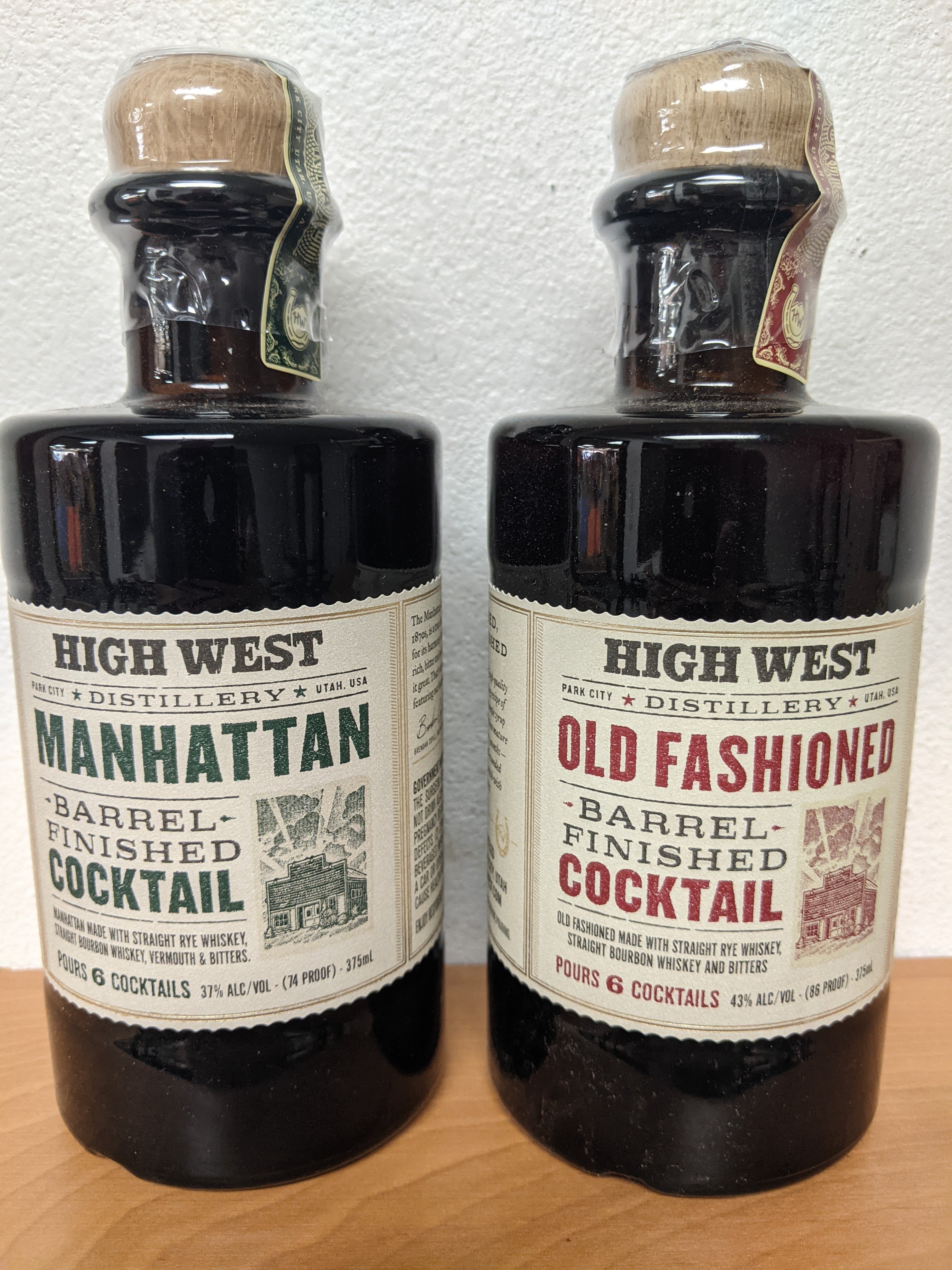 High West, Old Fashioned, 375 ML, Barrel Finished