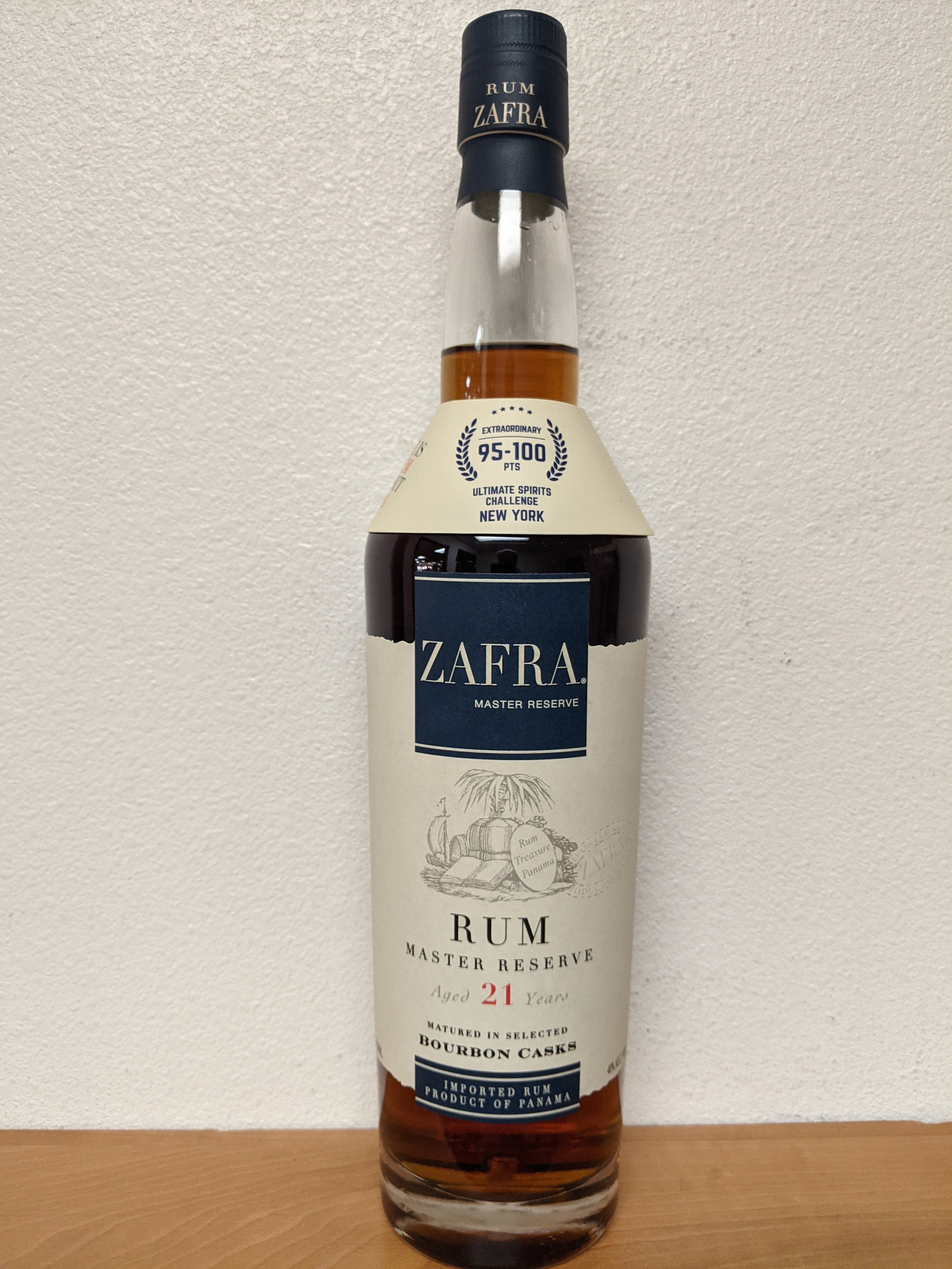 Zafra Rum, 21 yr, Master Reserve, Panama