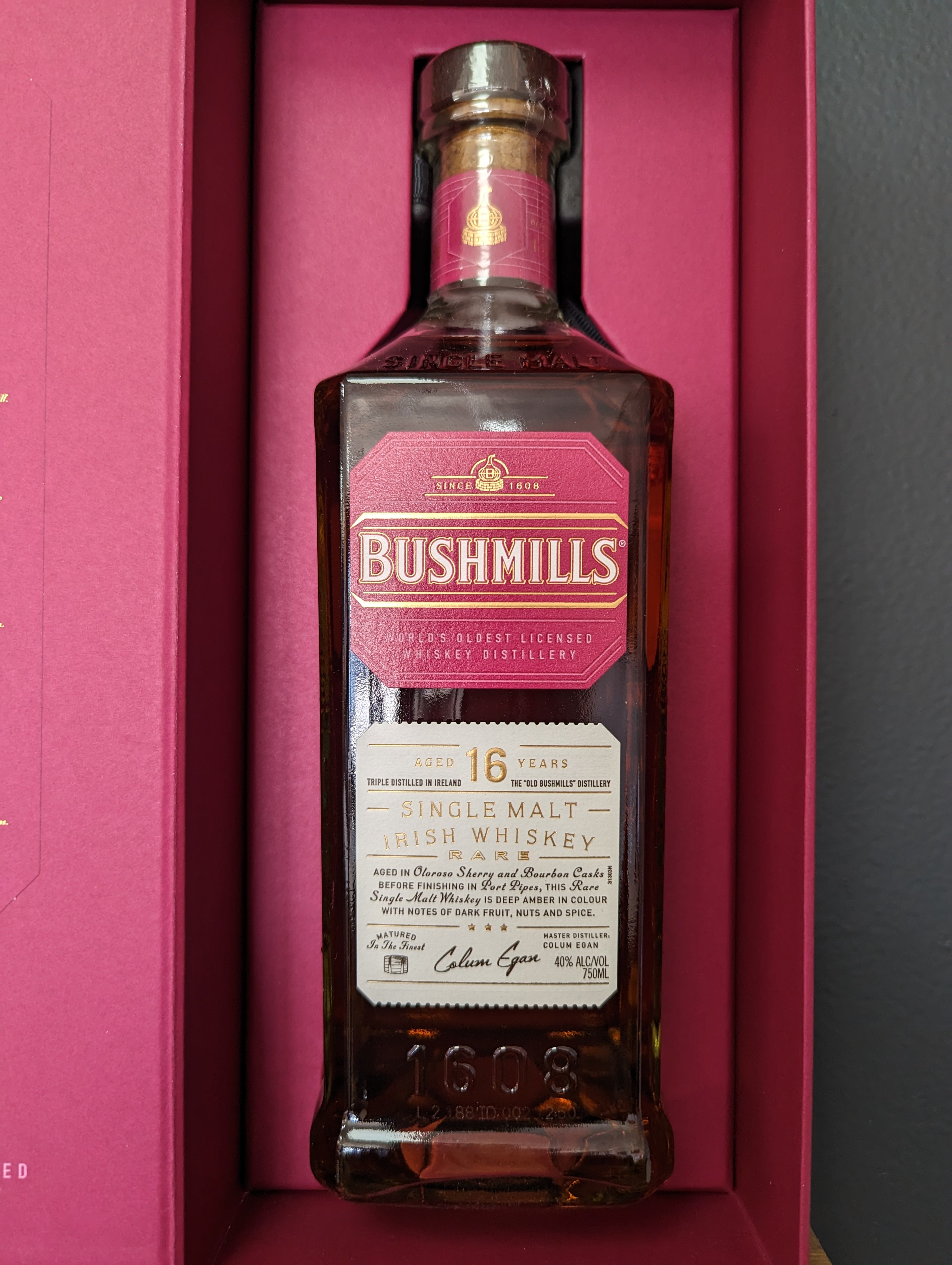 Bushmills 16yr Single Malt