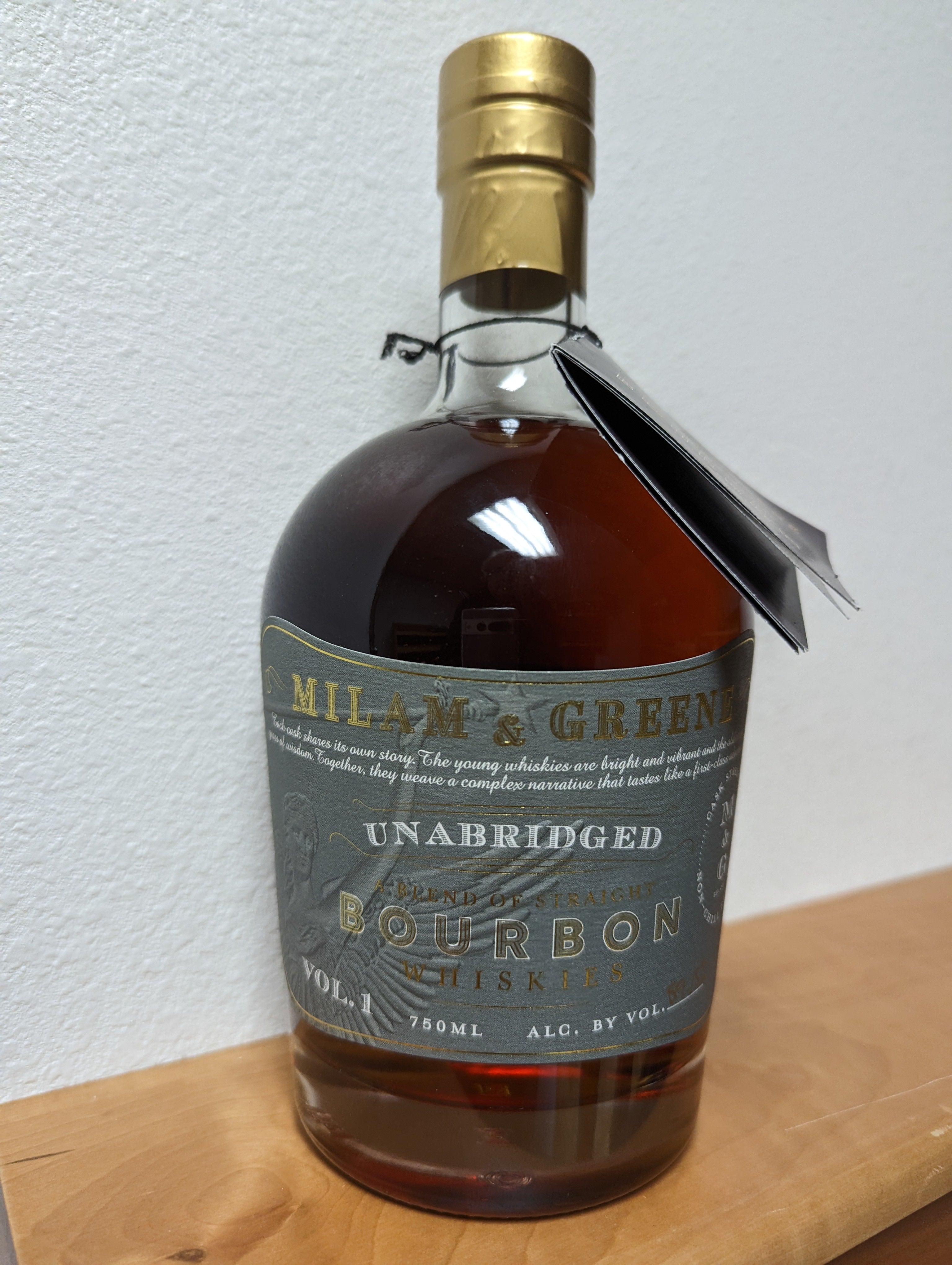 Milam & Greene Unabridged Vol 2 Bourbon