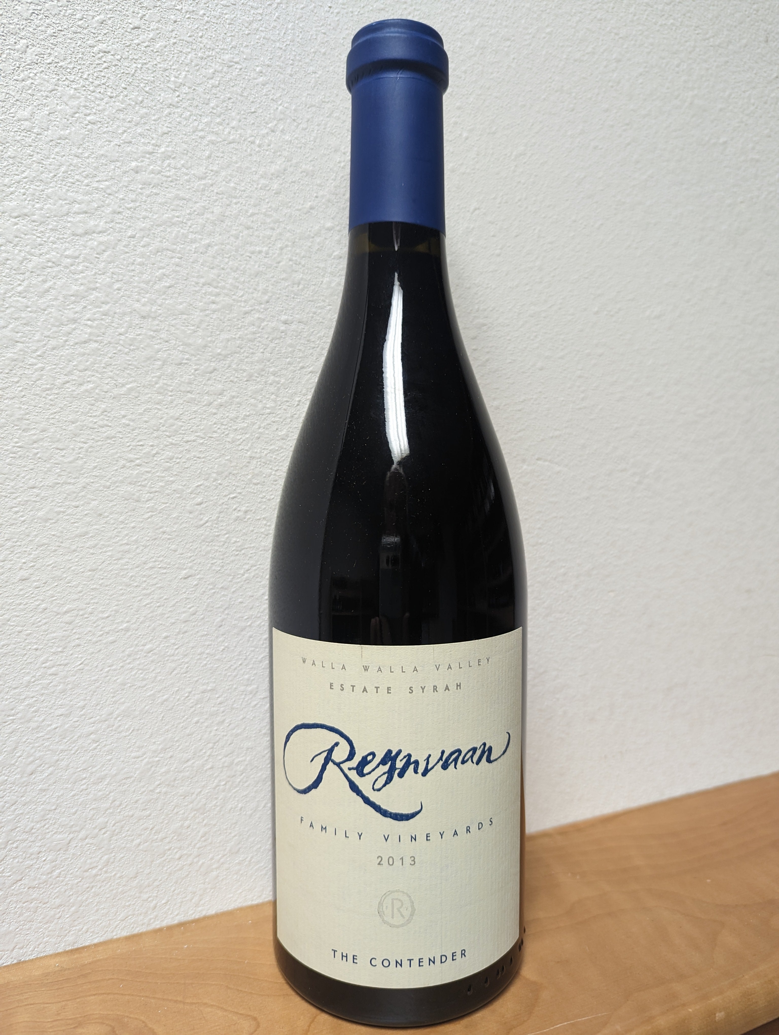 2016 Reynvaan The Contender Estate Syrah