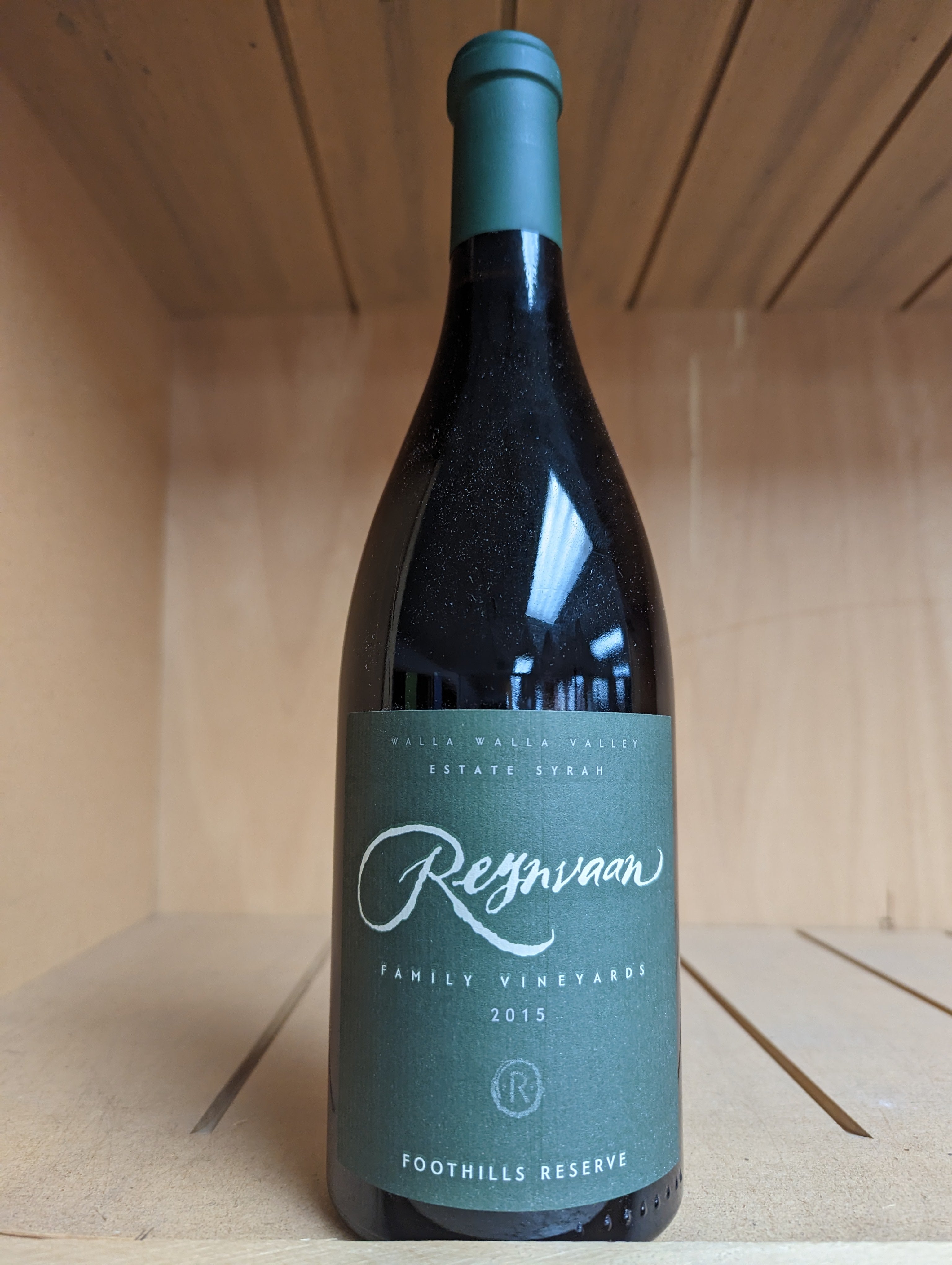 2016 Reynvaan, Syrah, Foothills in the Sun,