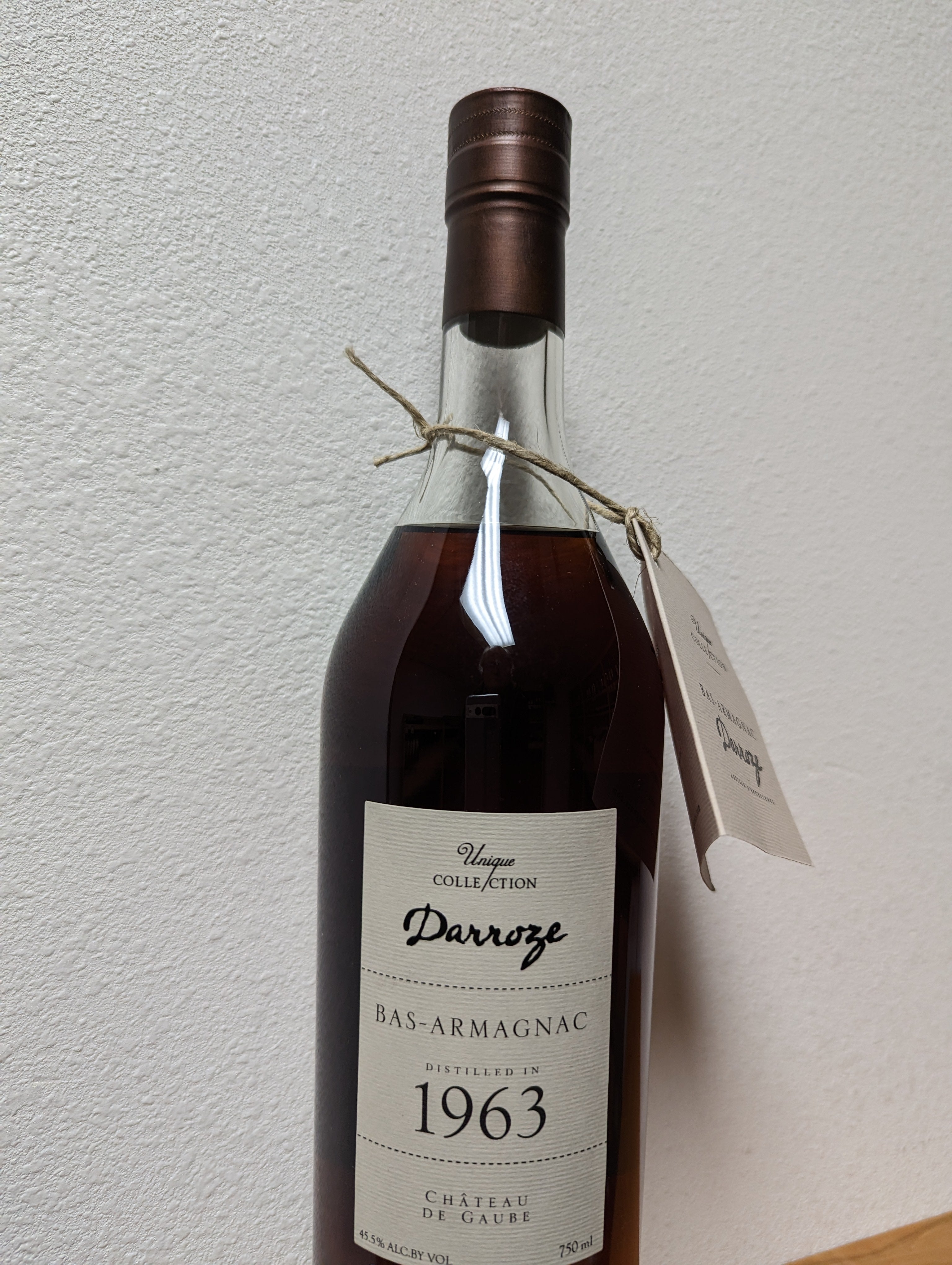 1963 Darroze Bas-Armagnac, Gaube