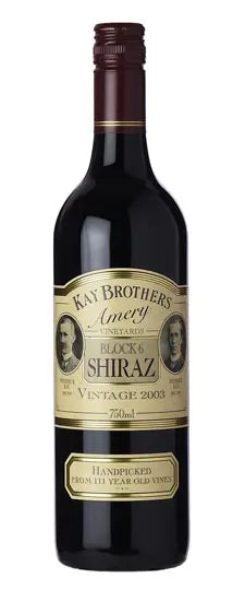 2003 Kay Brothers Block 6 Shiraz, McLaren Vale