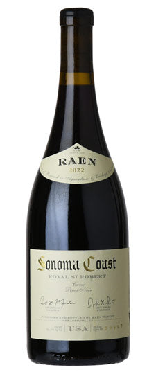 2022 Raen Pinot Noir Royal St Robert Sonoma Coast
