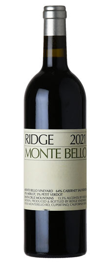 2021 Ridge Monte Bello