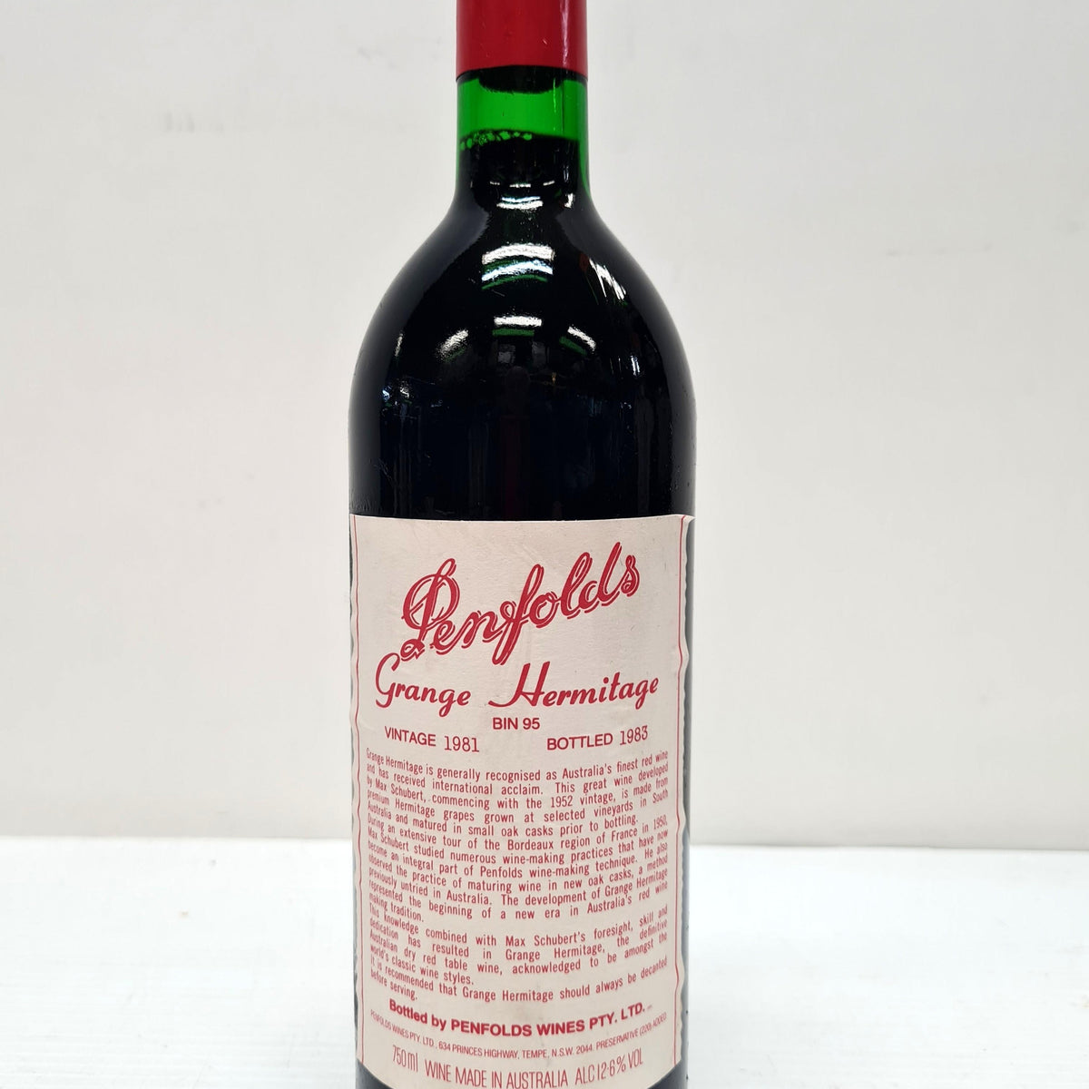 1981 Penfold's Grange Bin 95