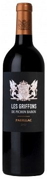 2018 Les Griffons de Pichon Baron Pauillac