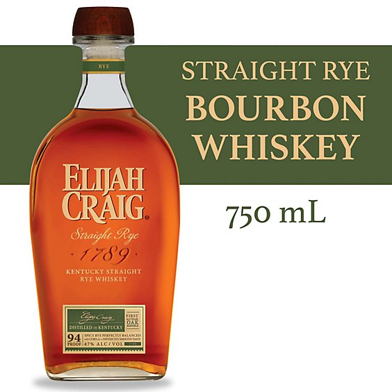 Elijah Craig, Straight Rye