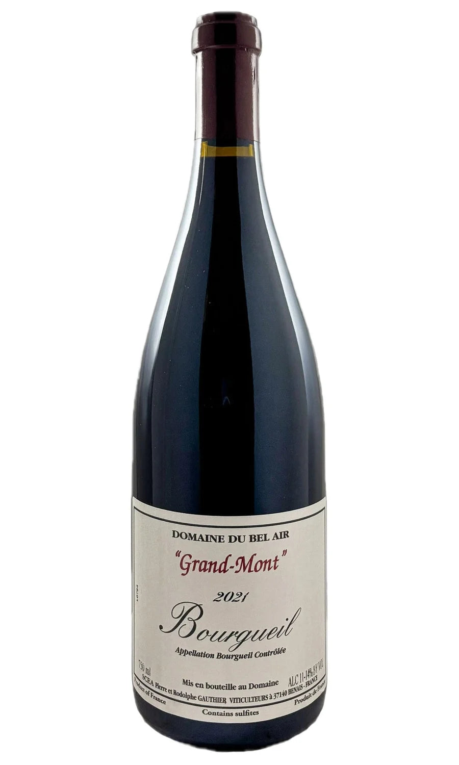 2021 Gauthier Grand-Mont Bourgueil