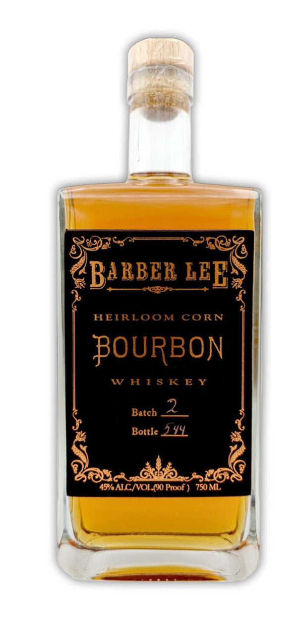 Barber Lee Bourbon, Heirloom Corn Straight Whiskey