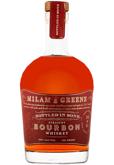 Milam & Greene Bottled in Bond Straight Bourbon