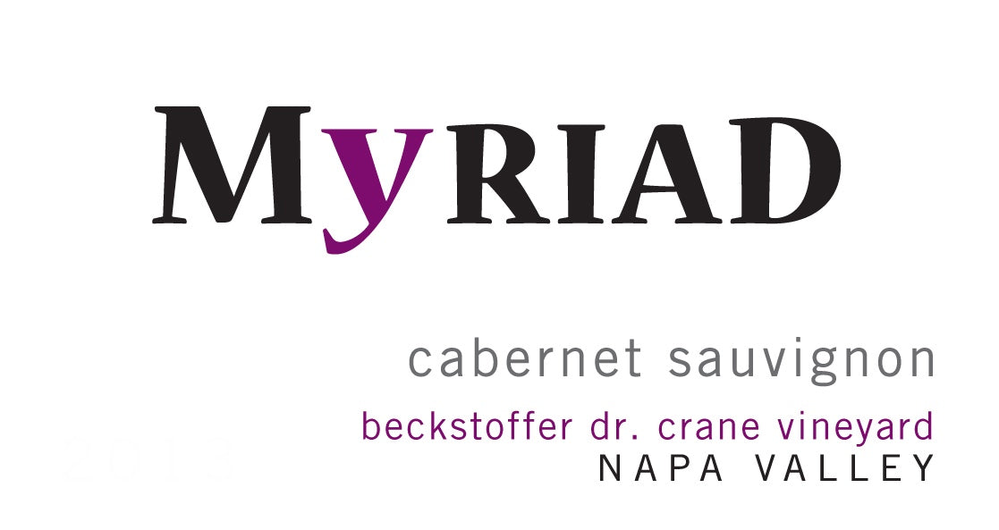 2020 Myriad Beckstoffer Dr. Crane Vyd Cabernet