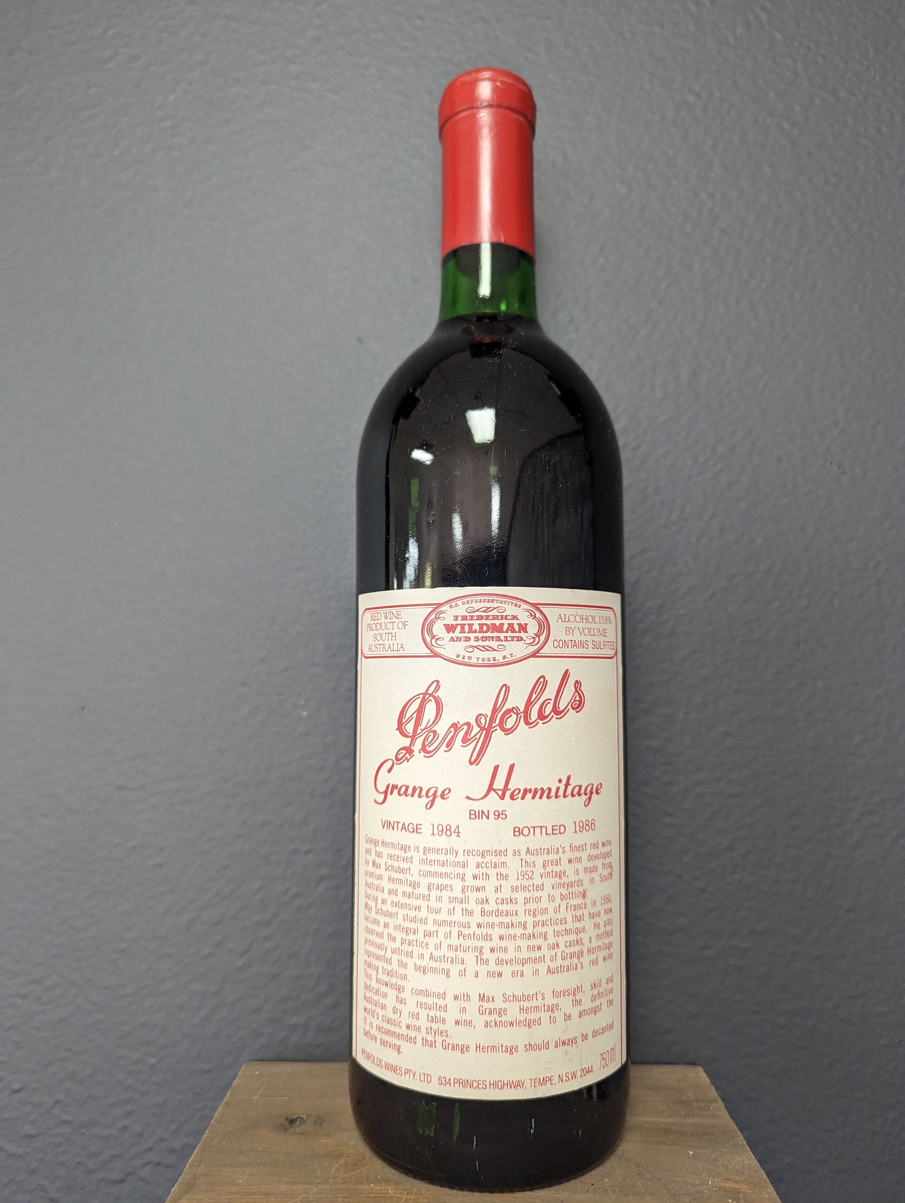 1981 Penfold's Grange Bin 95