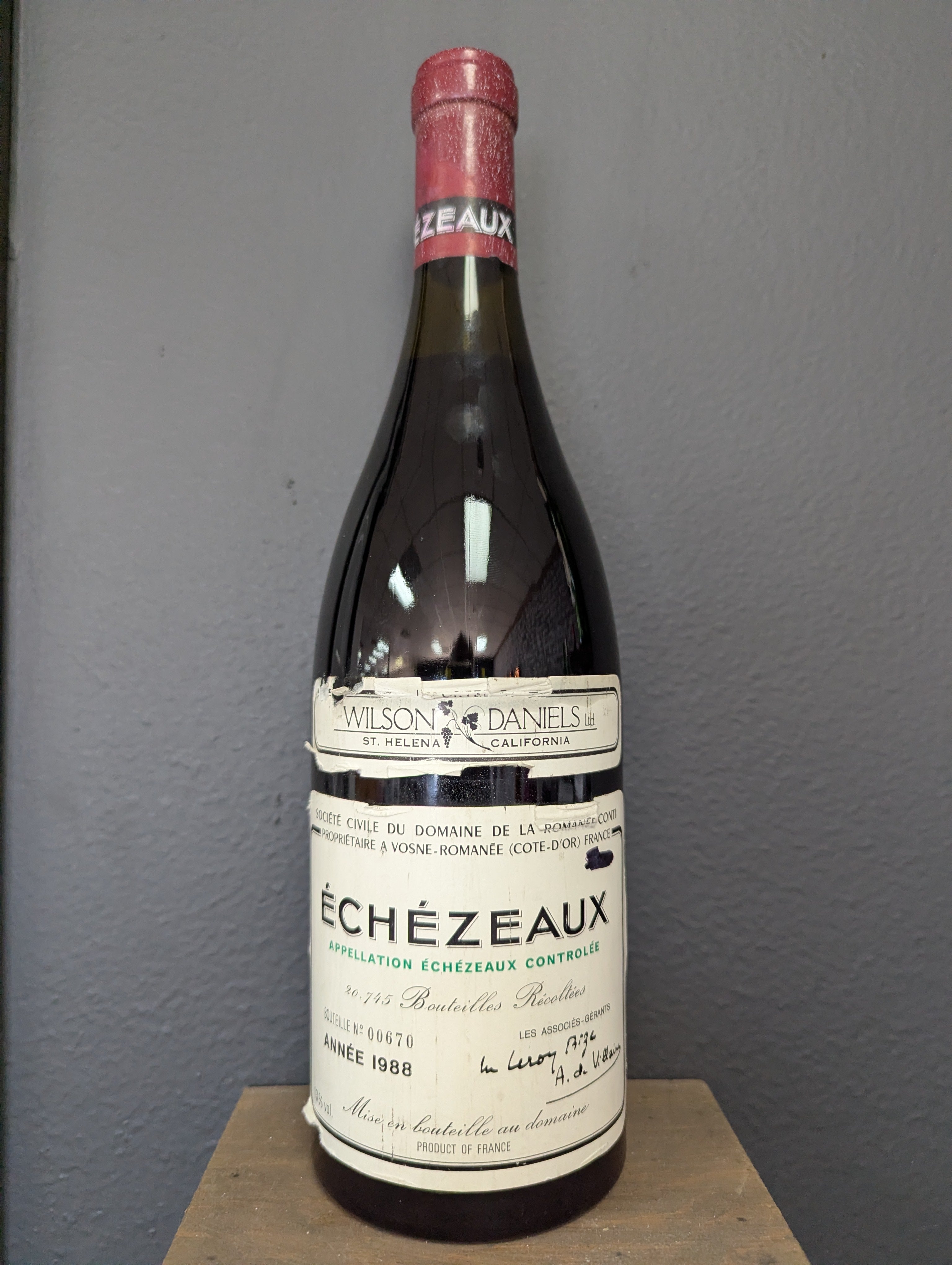 1988 Domaine de la Romanée-Conti Echezeaux