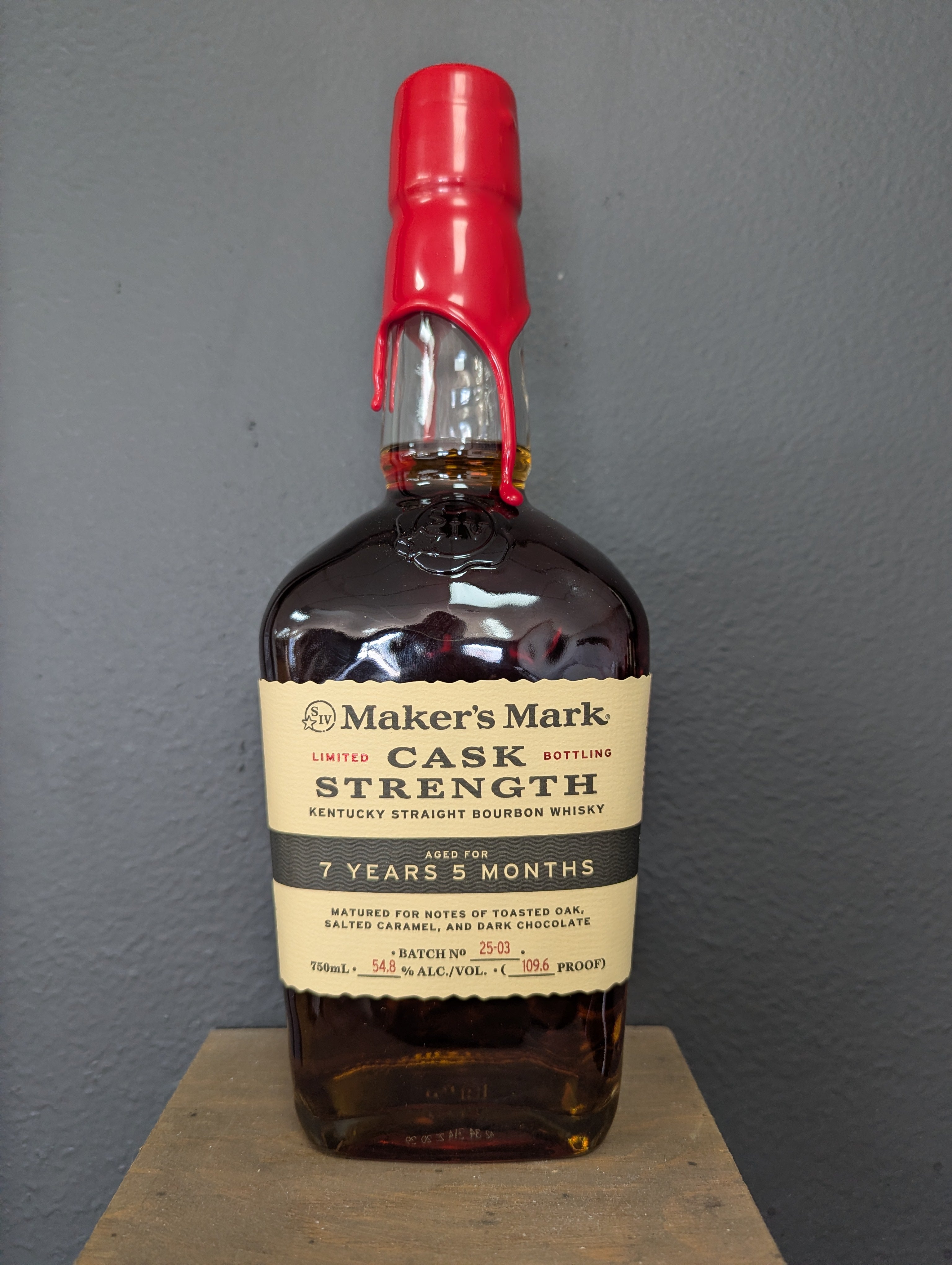 Maker's Mark Limited Cask Strength 7yr-5mo, 54.8%