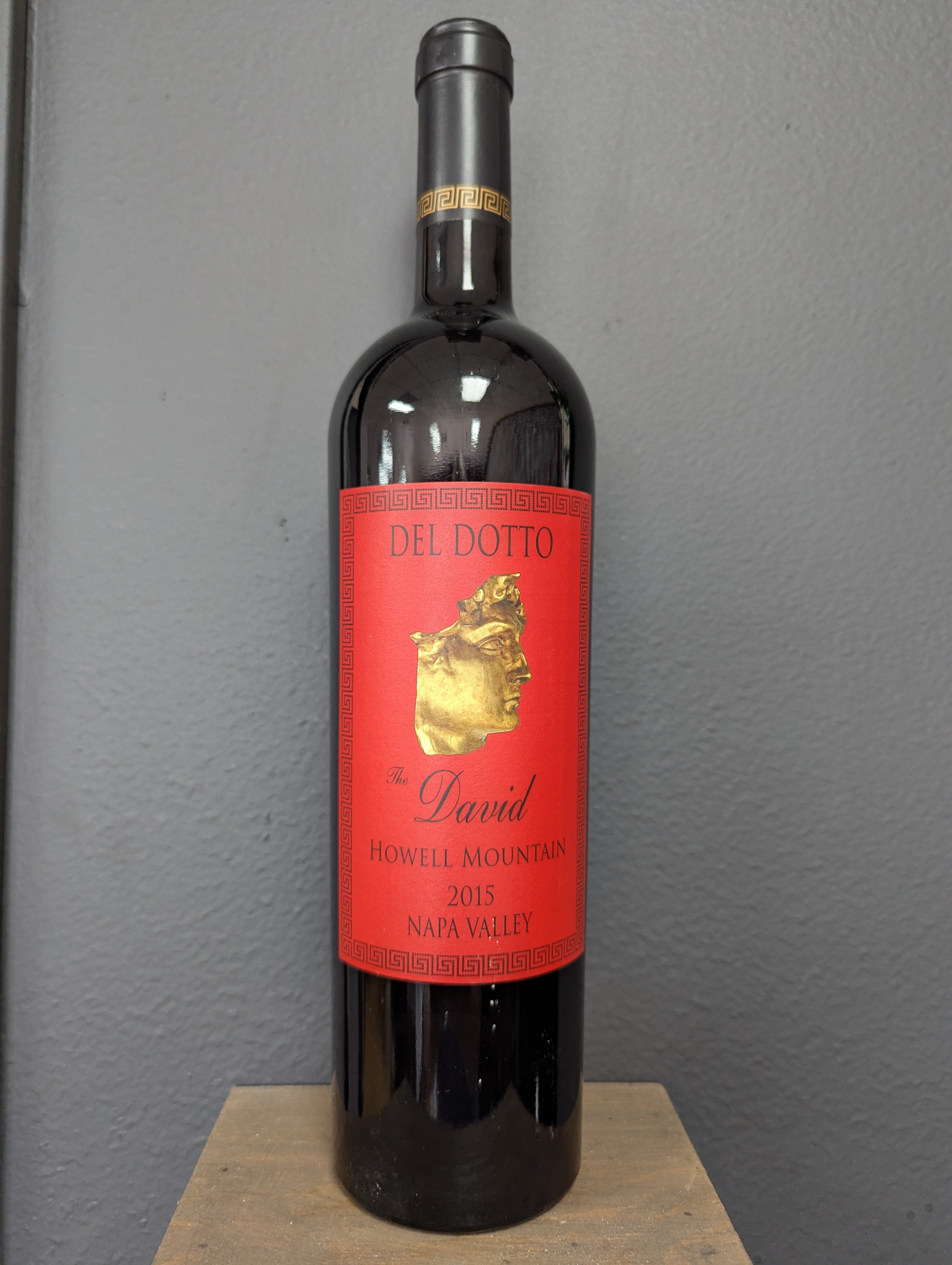 2015 Del Dotto "The David" Cabernet, Howell Mtn.