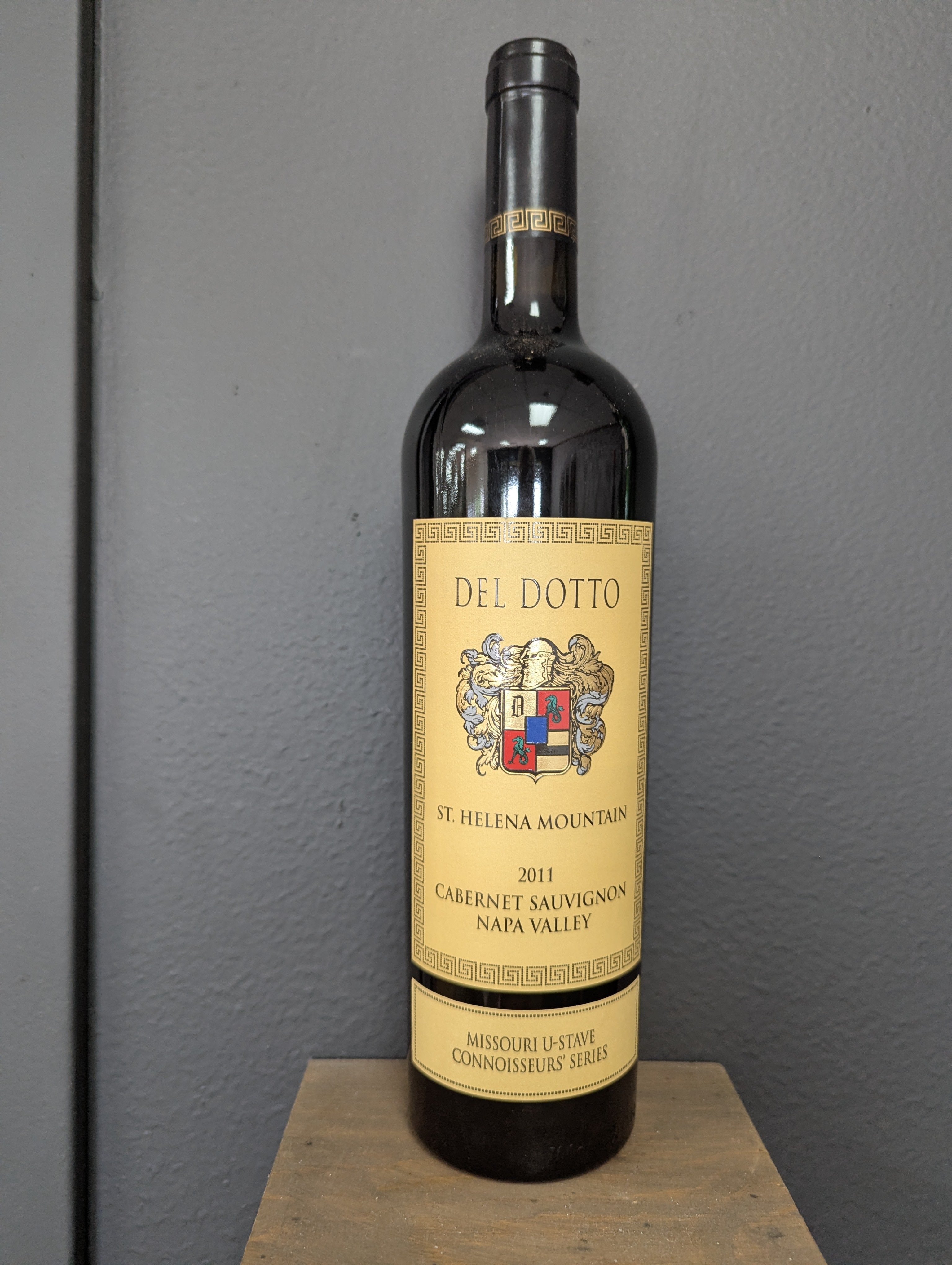 2011 Del Dotto Missouri U-stave Cabernet. St Helen