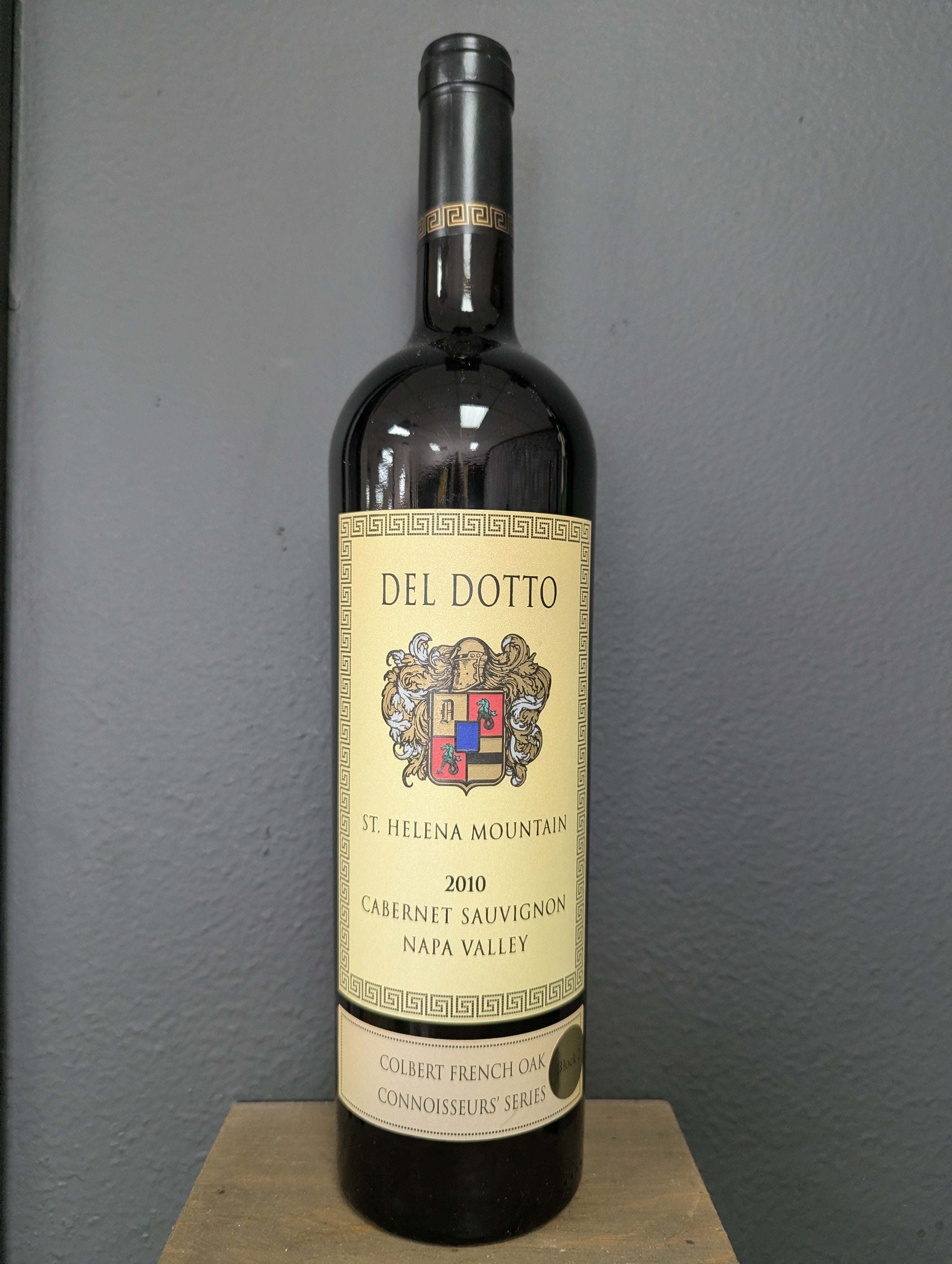 2010 Del Dotto Colbert French Oak Cabernet Oakvill