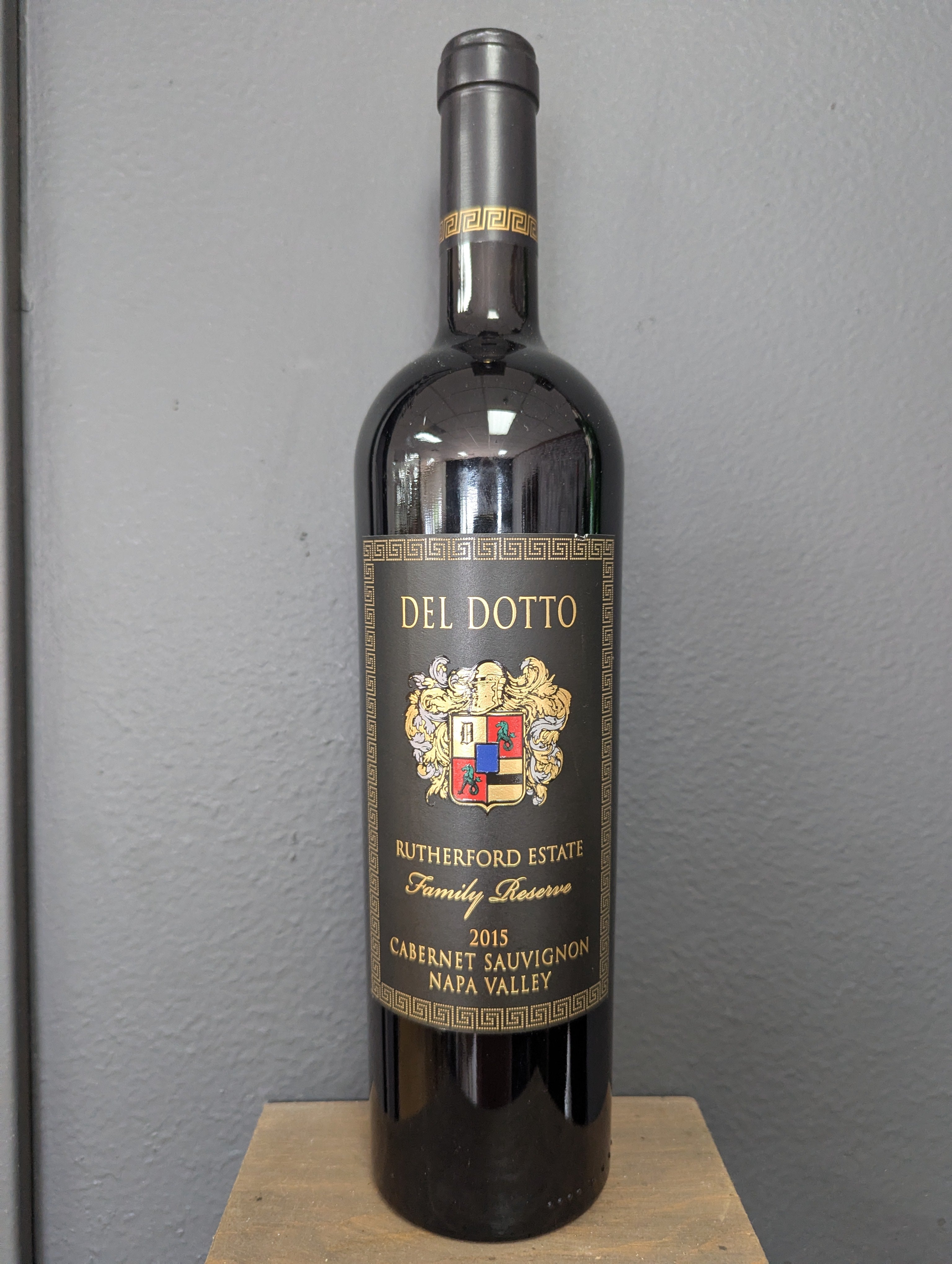 2015 Del Dotto Family Reserve Cabernet, Rutherford