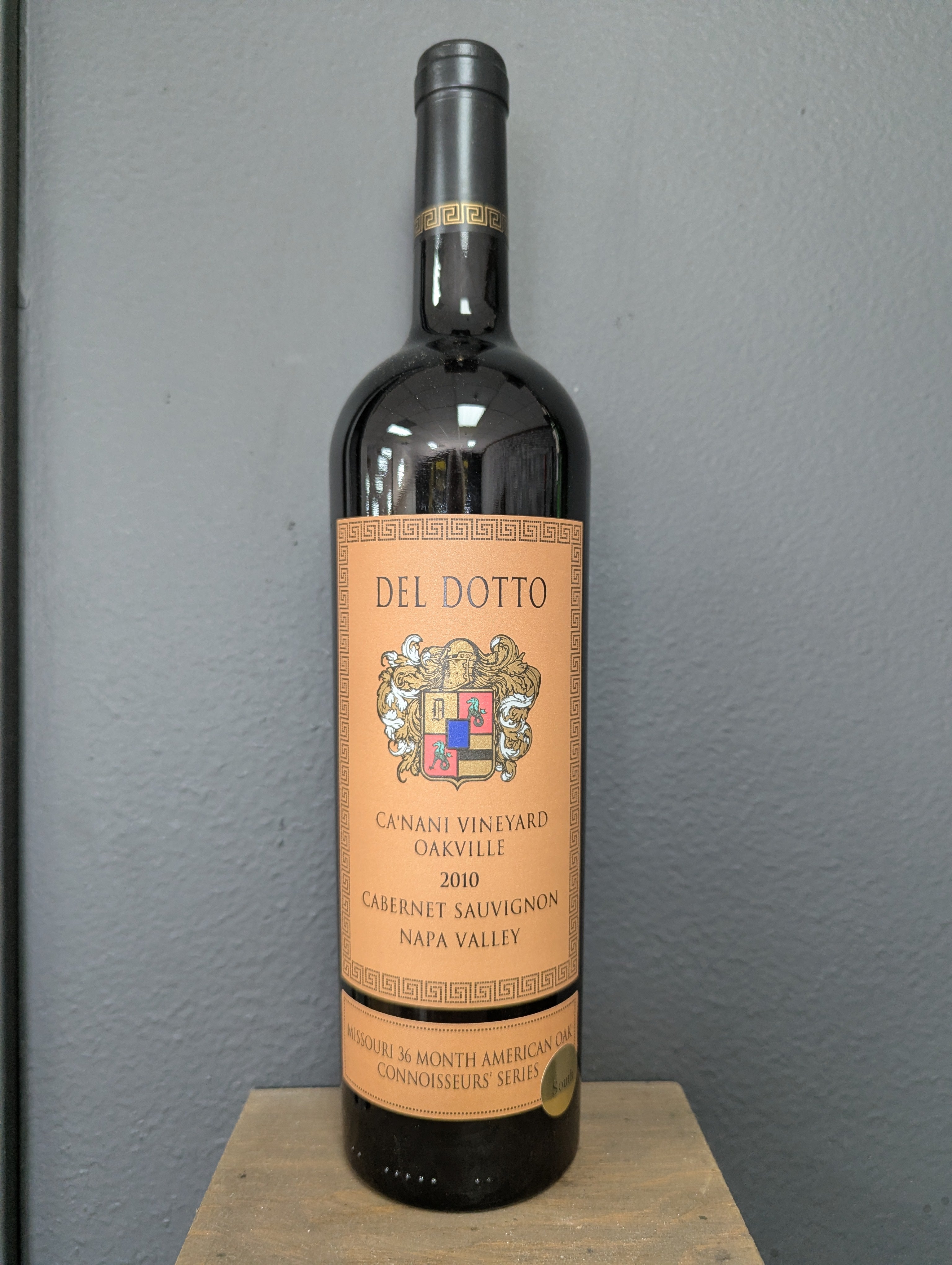 2010 Del Dotto Ca'Nani Vyd Cabernet, Oakville, Mis