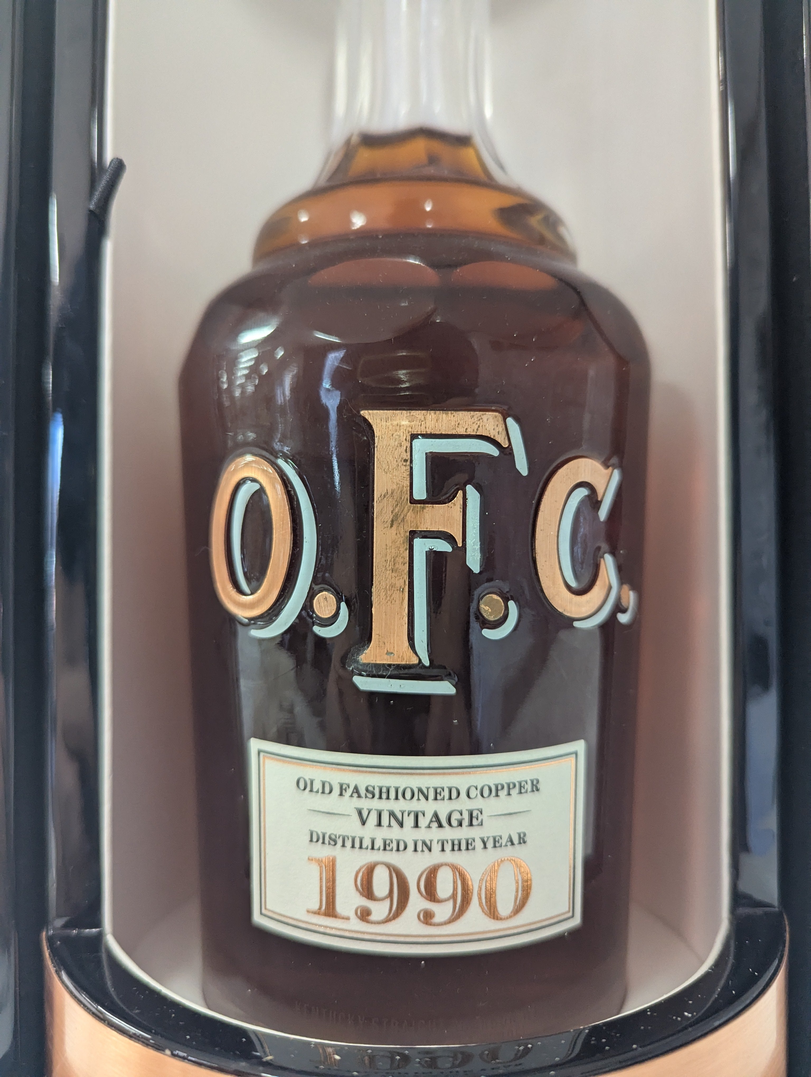 1990 Buffalo Trace Old Fashioned Copper Bourbon