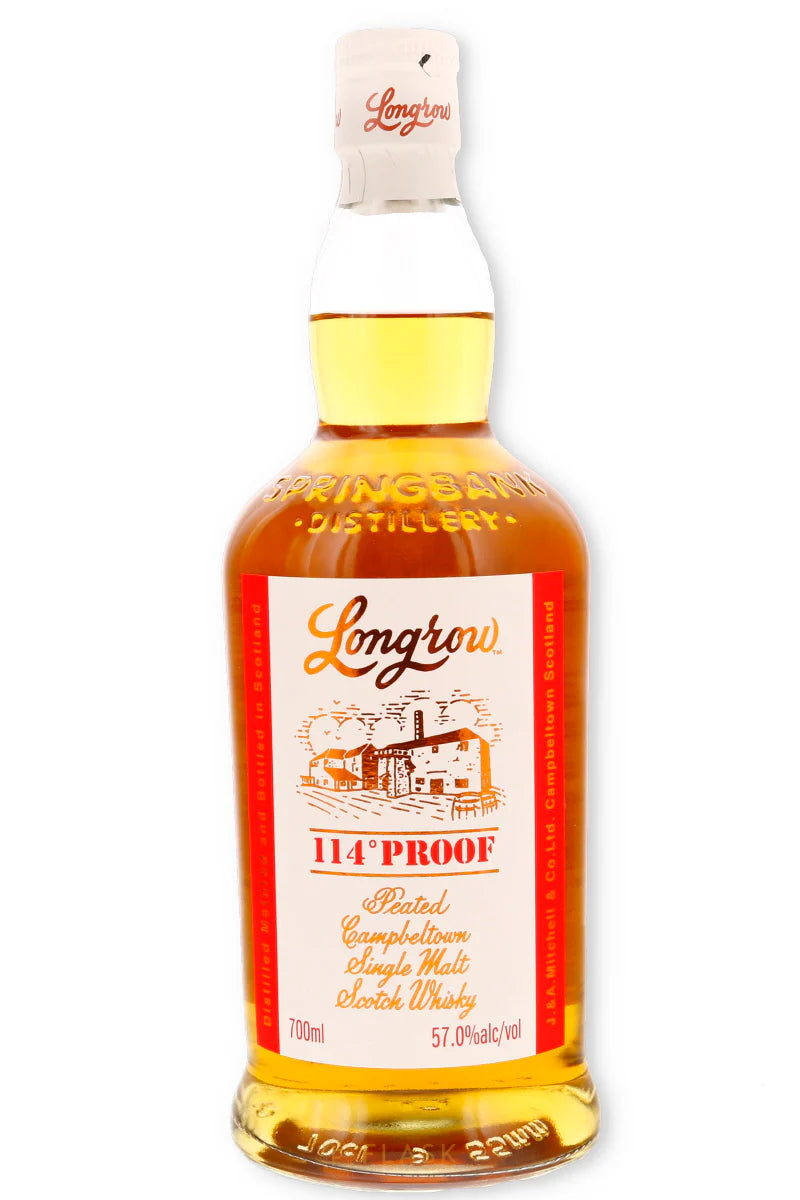 Longrow 114 Proof Peated Single Malt Scotch